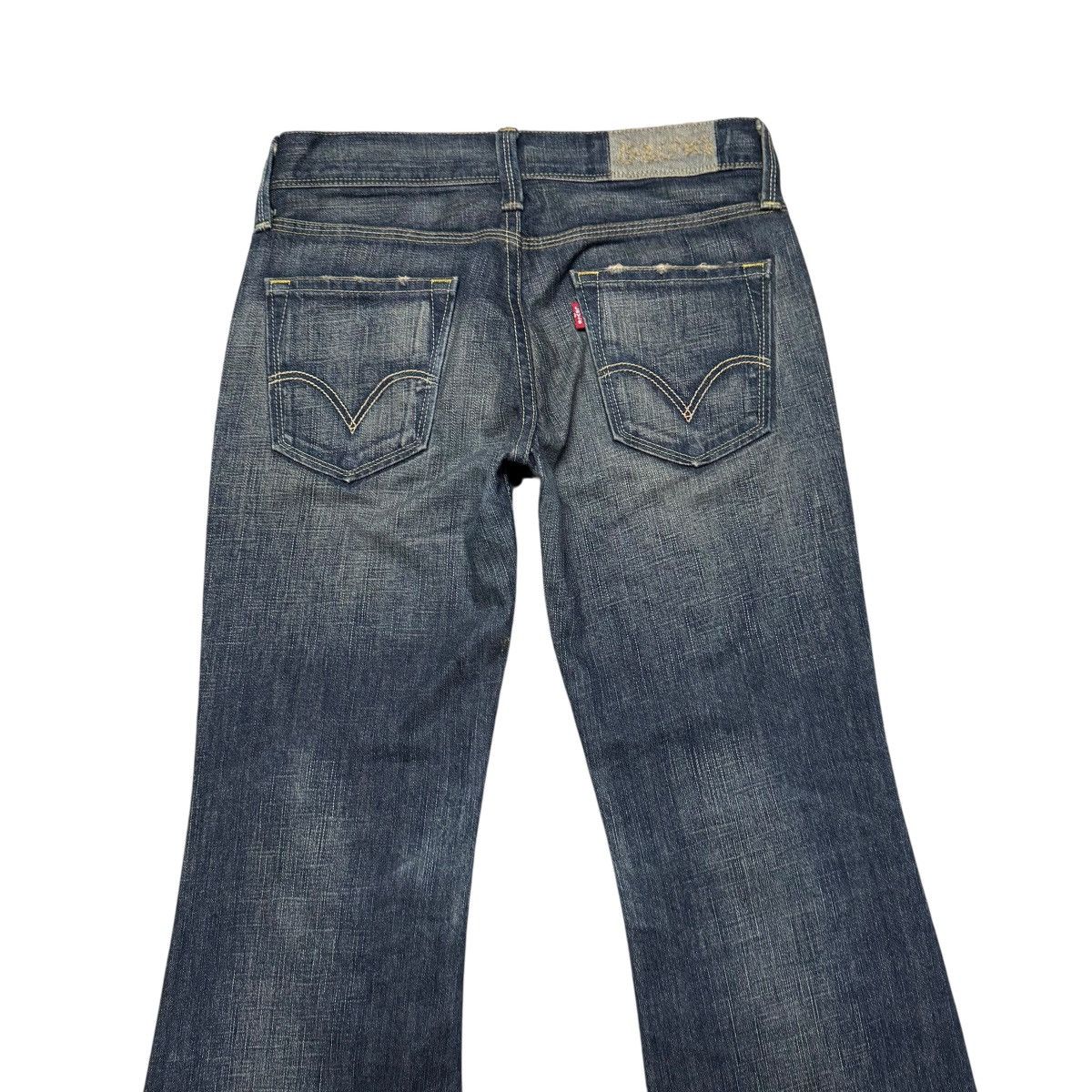 Levi's Vintage Levis Super Flare Jeans Low Rise Size 29" - 9 Thumbnail