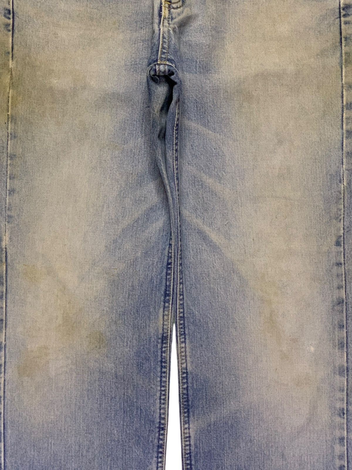Lee SALES🔥Vintage Japanese Lee Mud Wash Distressed Loose Jeans Size US 28 / EU 44 - 5 Thumbnail