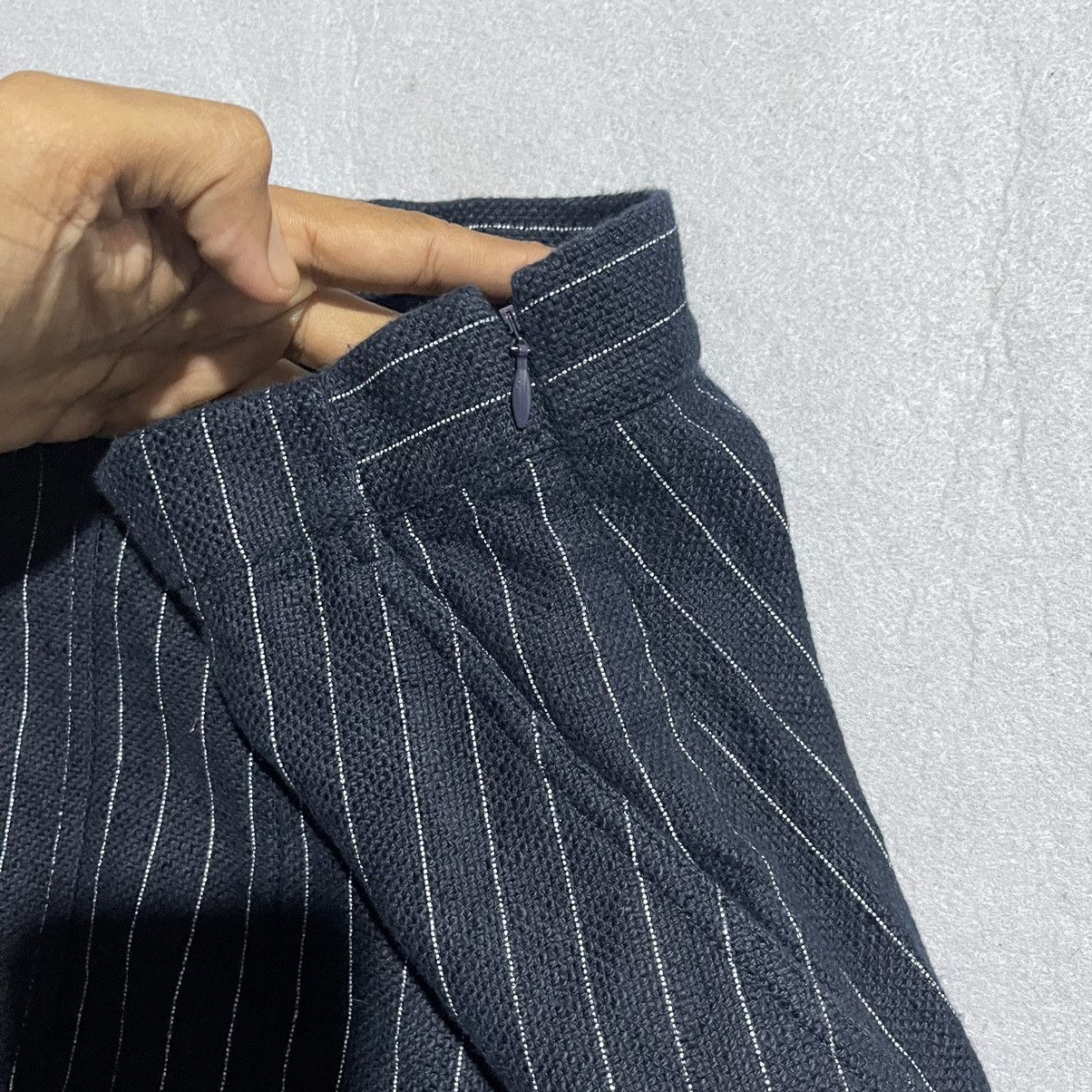 Alexander Wang Alexander Wang T Pinstripe Midi Skirt – Size 2 Size 26" / US 2 / IT 38 - 5 Thumbnail