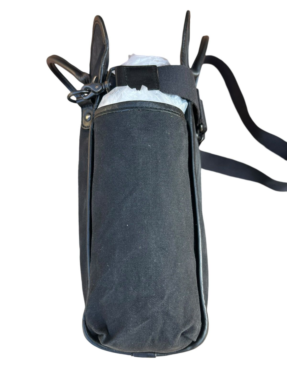 Vintage Vintage Heming’s Inc. X Rootote Japan Fade Black Canvas Bag Size ONE SIZE - 14 Thumbnail