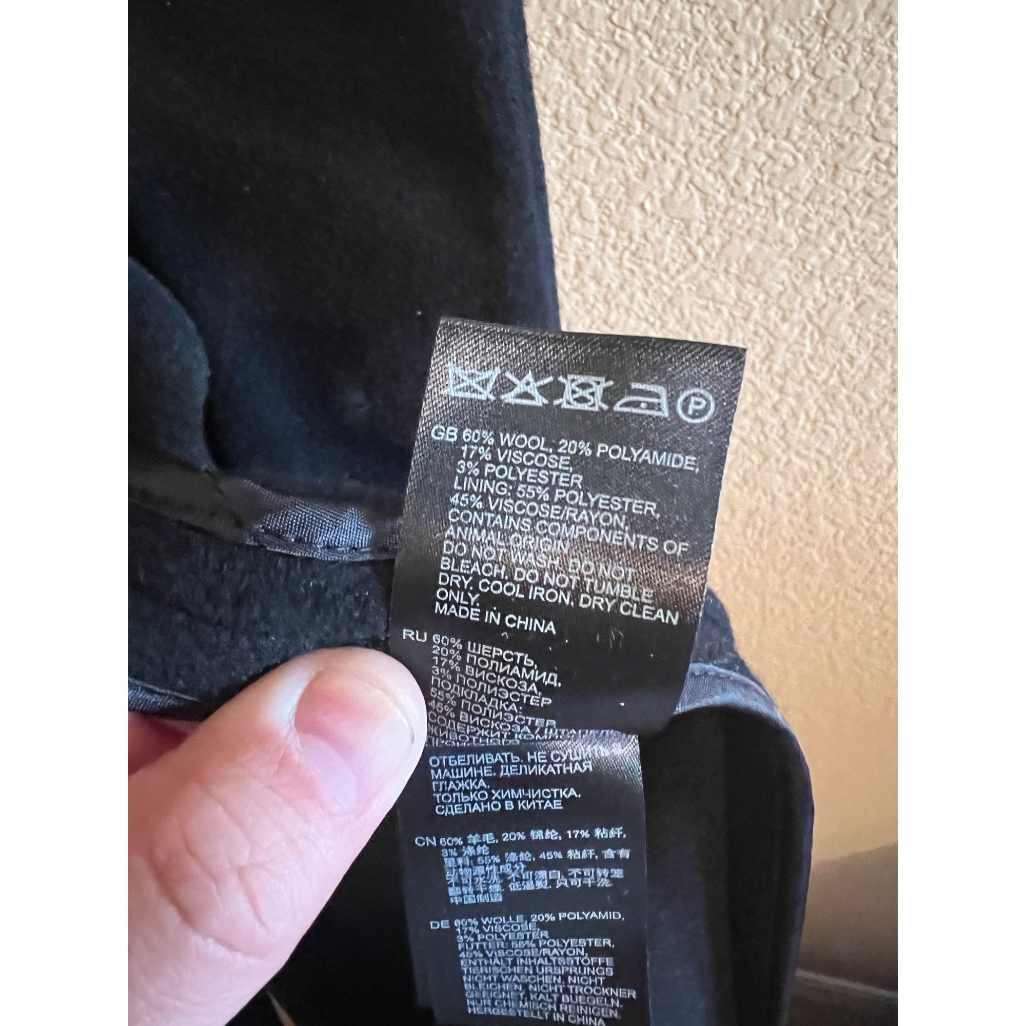 Reiss REISS GABLE SINGLE BREASTED MENS OVERCOAT- NWOT Size XXL Size US XXL / EU 58 / 5 - 10 Thumbnail