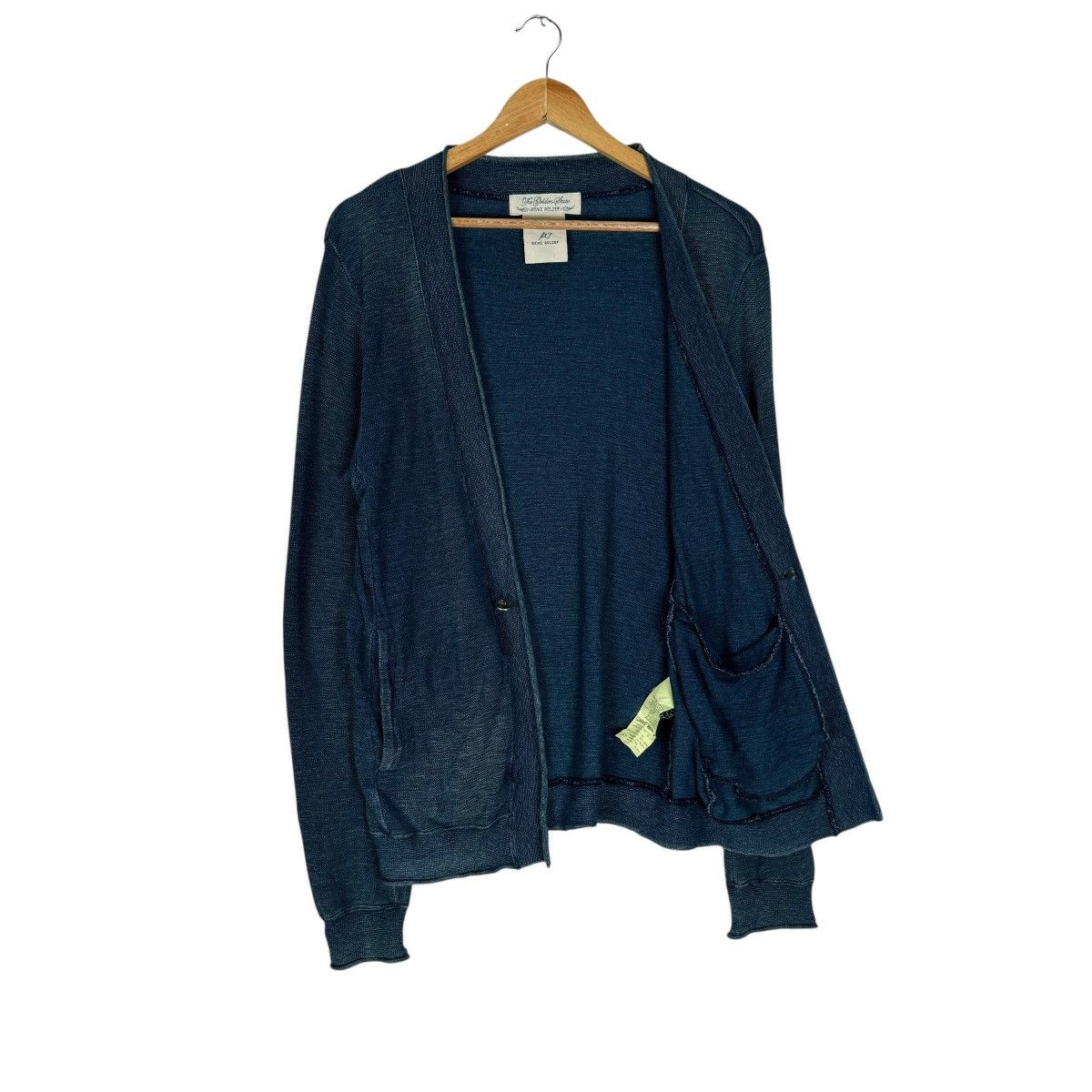 Remi Relief ☀️REMI RELIEF JAPAN INDIGO CARDIGAN SWEATER Size US S / EU 44-46 / 1 - 7 Thumbnail