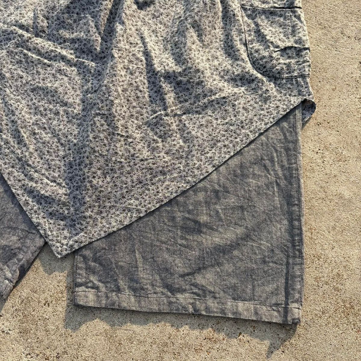Japanese Brand BARU Layered Wrap Skirt Shorts Size 30" / US 8 / IT 44 - 6 Thumbnail