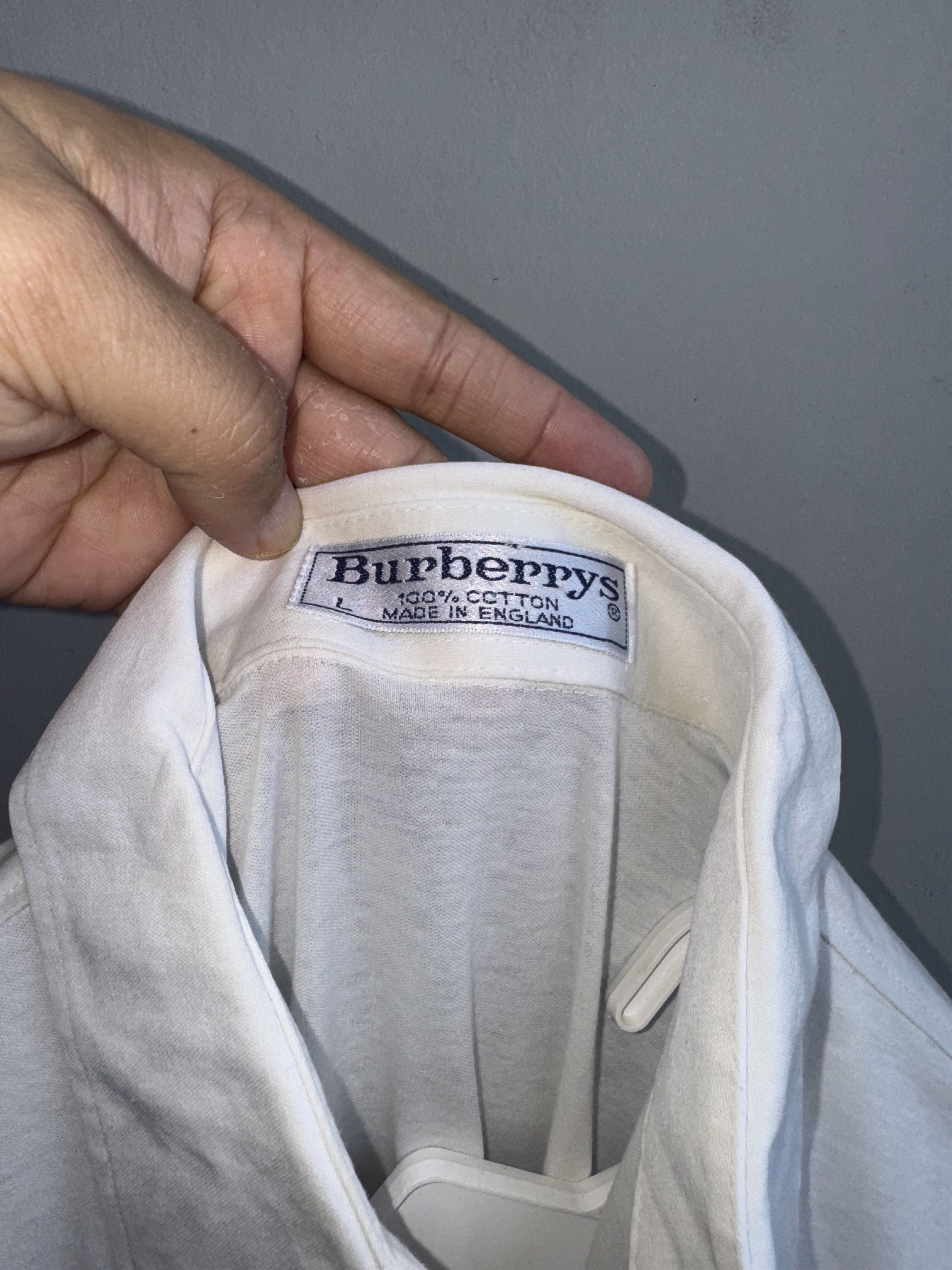 Burberry Burberry Nova Checkred Made In England Polo Vintage Shirt Size US M / EU 48-50 / 2 - 5 Thumbnail