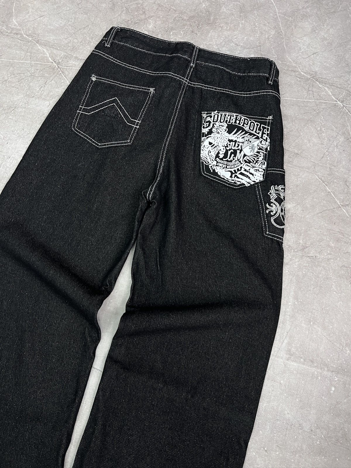Southpole Baggy rap sk8 coogi style rap pants south pole y2k Size US 32 / EU 48 - 9 Thumbnail