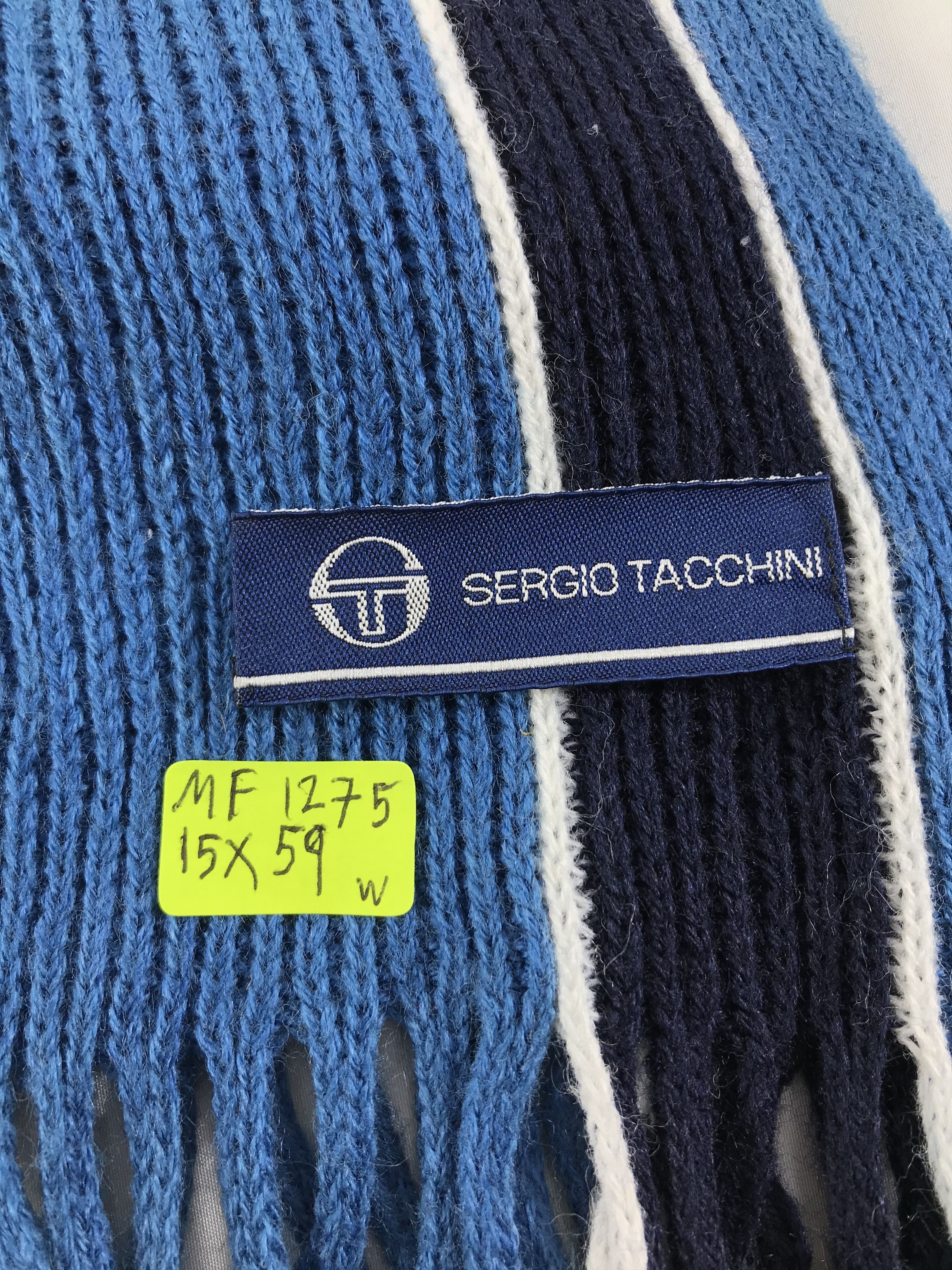Sergio Tacchini Vintage Sergio Tacchini Scarf/Muffler/Neckwear MF1275 Size ONE SIZE - 4 Thumbnail