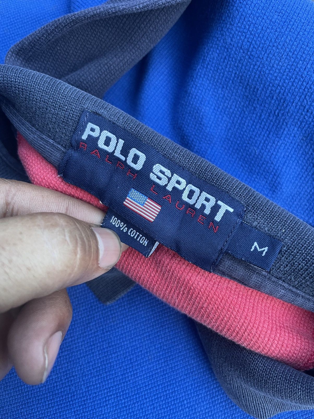 Designer × Polo Ralph Lauren × Vintage Vintage Polo Sport Ralph Lauren Polo Size US M / EU 48-50 / 2 - 12 Thumbnail