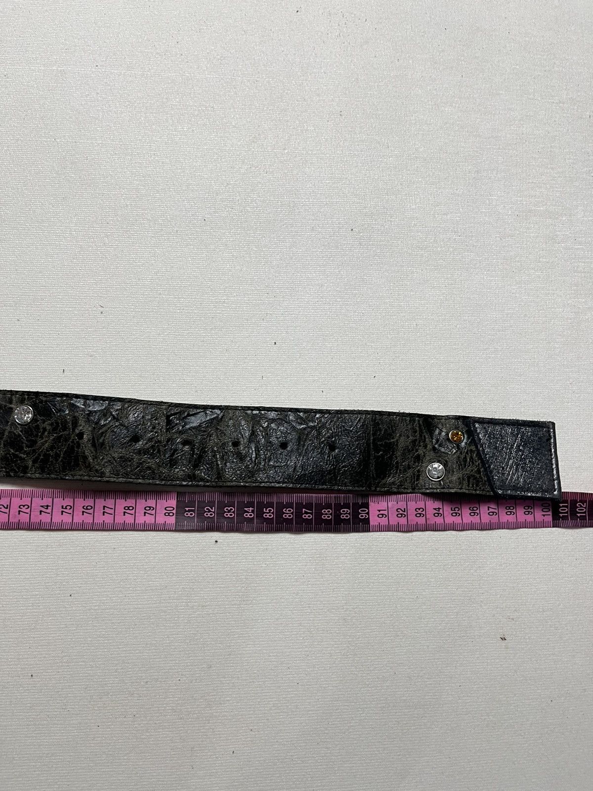 Japanese Brand Vintage crystall belts Size ONE SIZE - 8 Thumbnail