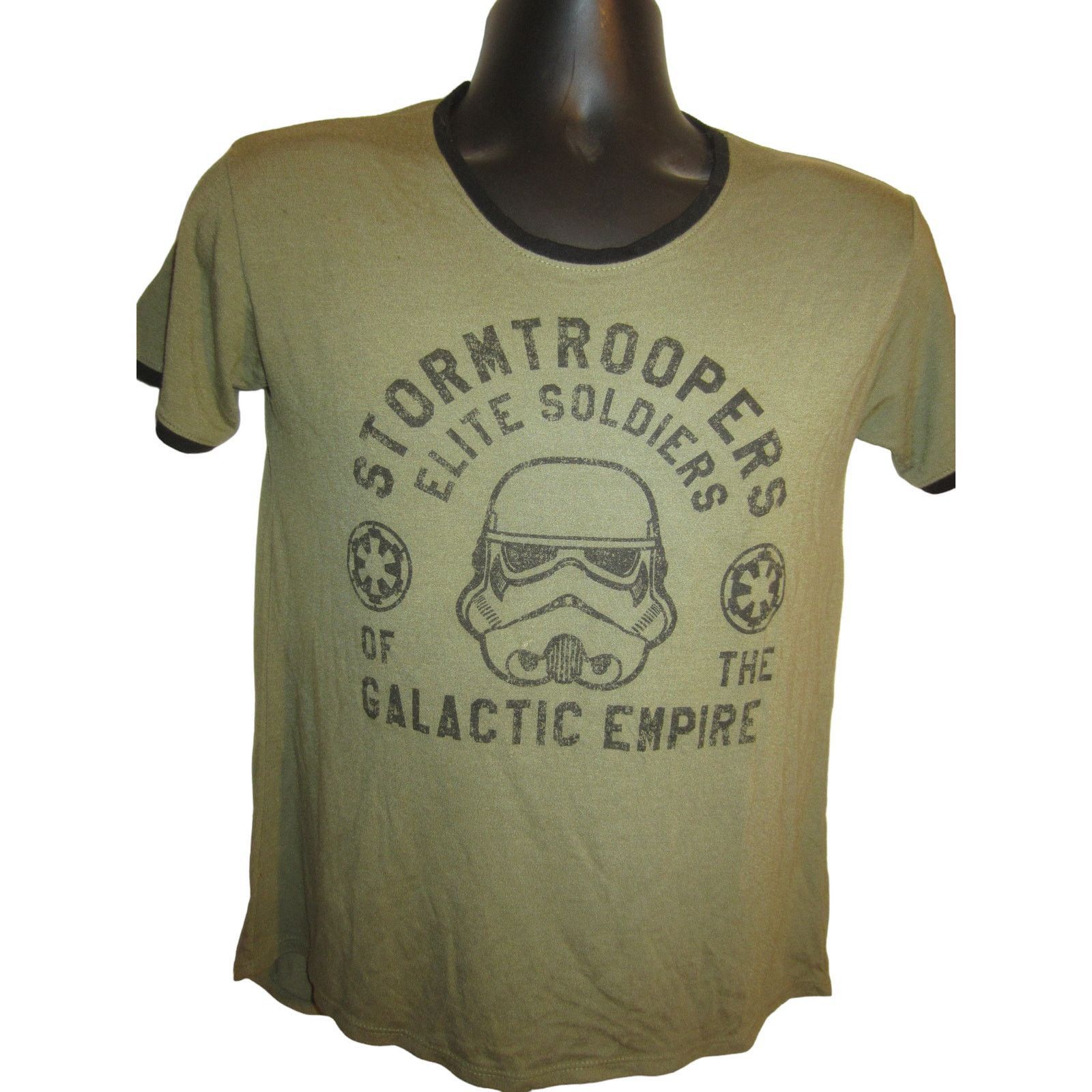 Star Wars Star Wars Stormtroopers Graphic Tee Green Black Ringer L Size US L / EU 52-54 / 3 - 3 Thumbnail