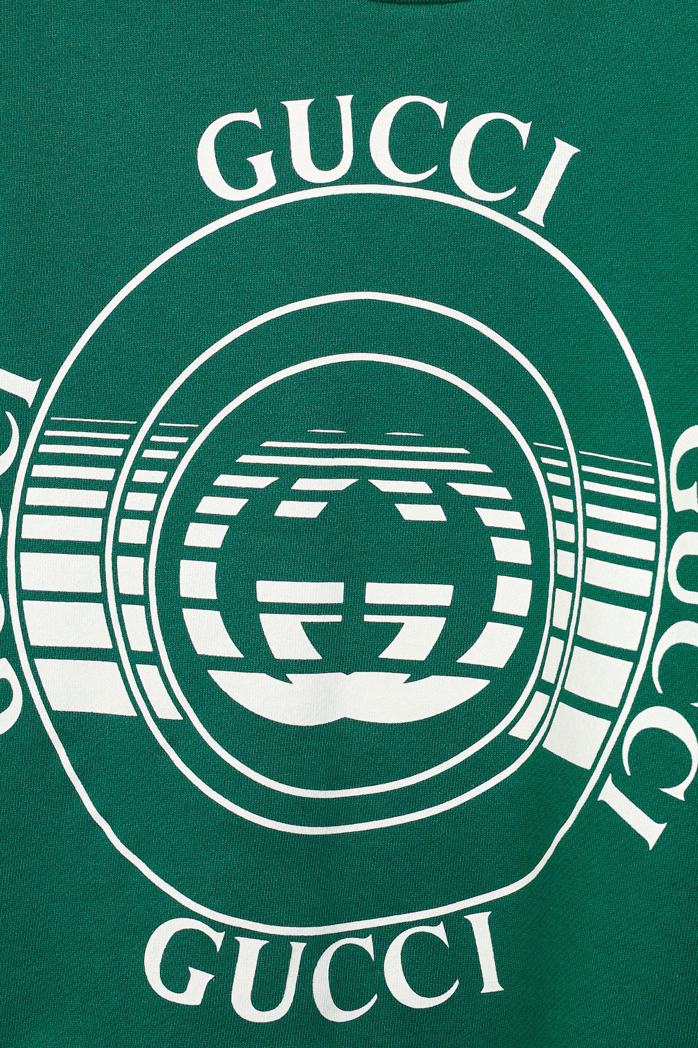 Gucci Gucci Forest Cotton Interlocking G Logo Sweatshirt Size XXS / US 00 / IT 34 - 7 Thumbnail