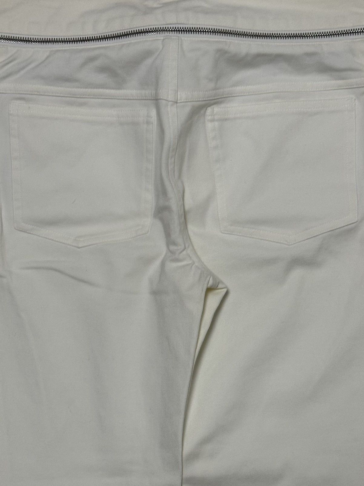 Celine CELINE Zip Detail Cropped Straight Leg Pants Size 26" / US 2 / IT 38 - 5 Thumbnail