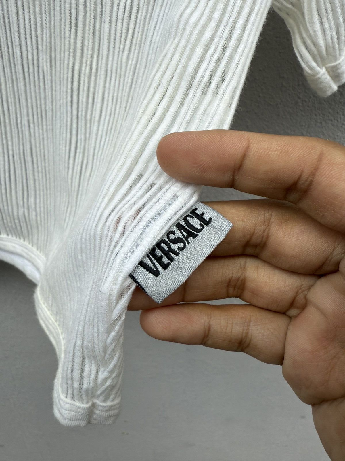 Versace × Versace Jeans Couture Visible Crop Top Size M / US 6-8 / IT 42-44 - 3 Thumbnail
