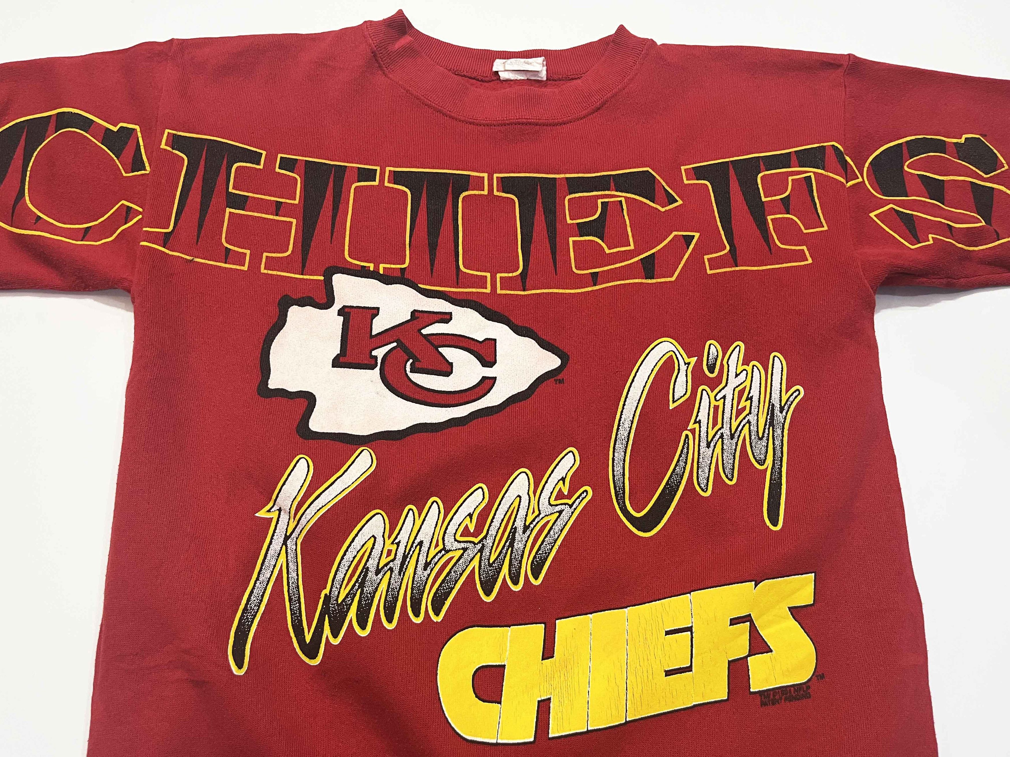 Vintage Vintage Cliff Engle Kansas City Chiefs Crewneck Sweatshirt Size US M / EU 48-50 / 2 - 2 Thumbnail