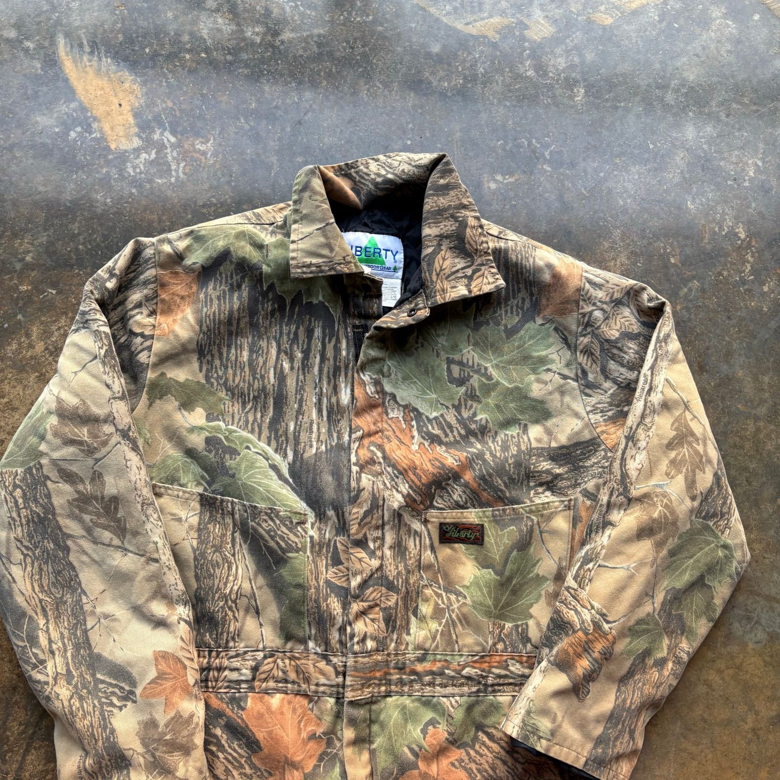 Carhartt × Vintage Vintage 90s Camo Carhartt Style Coveralls Size Large Size US 38 / EU 54 - 2 Thumbnail