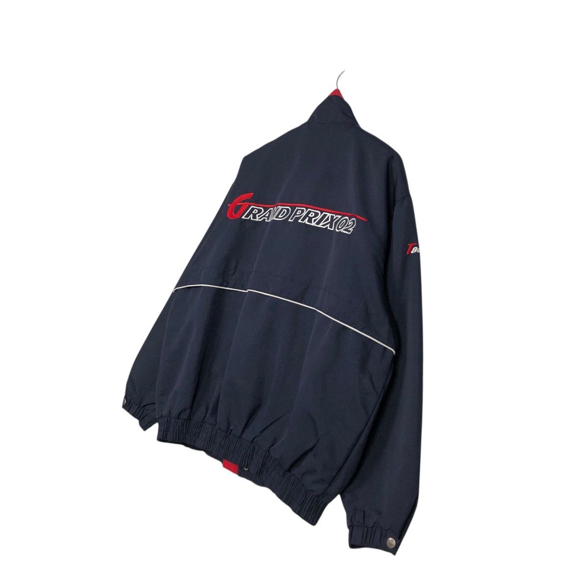 Vintage 📌Vintage Grand Prix 02 Bomber Jacket Racing Style Big Logo Size US L / EU 52-54 / 3 - 11 Thumbnail