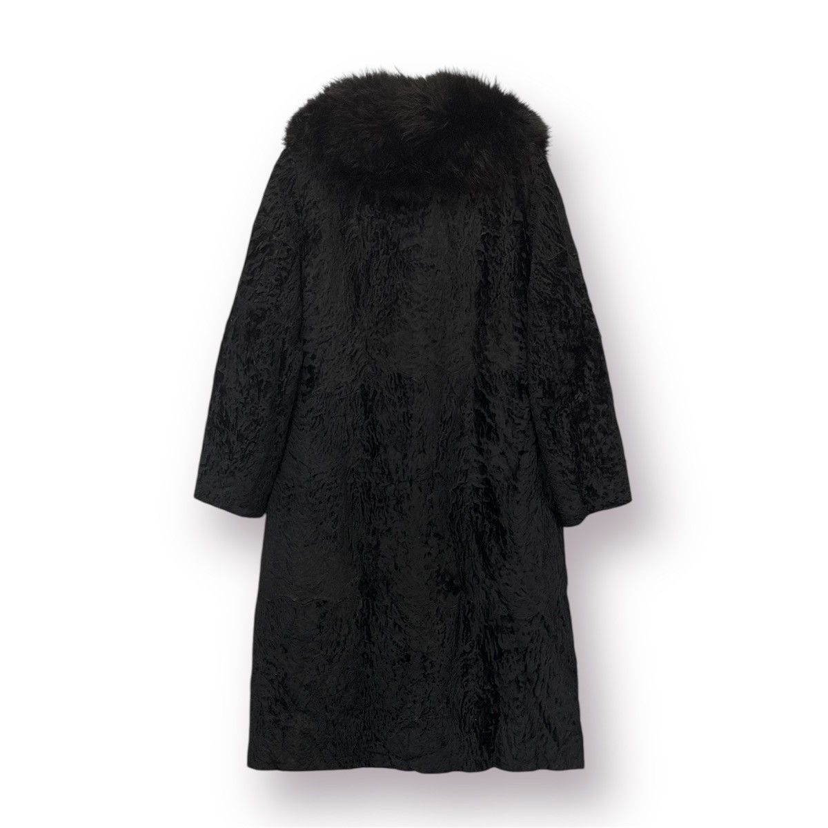 Leather 🔥 Real Fur Leather Long Coat Size S / US 4 / IT 40 - 10 Thumbnail
