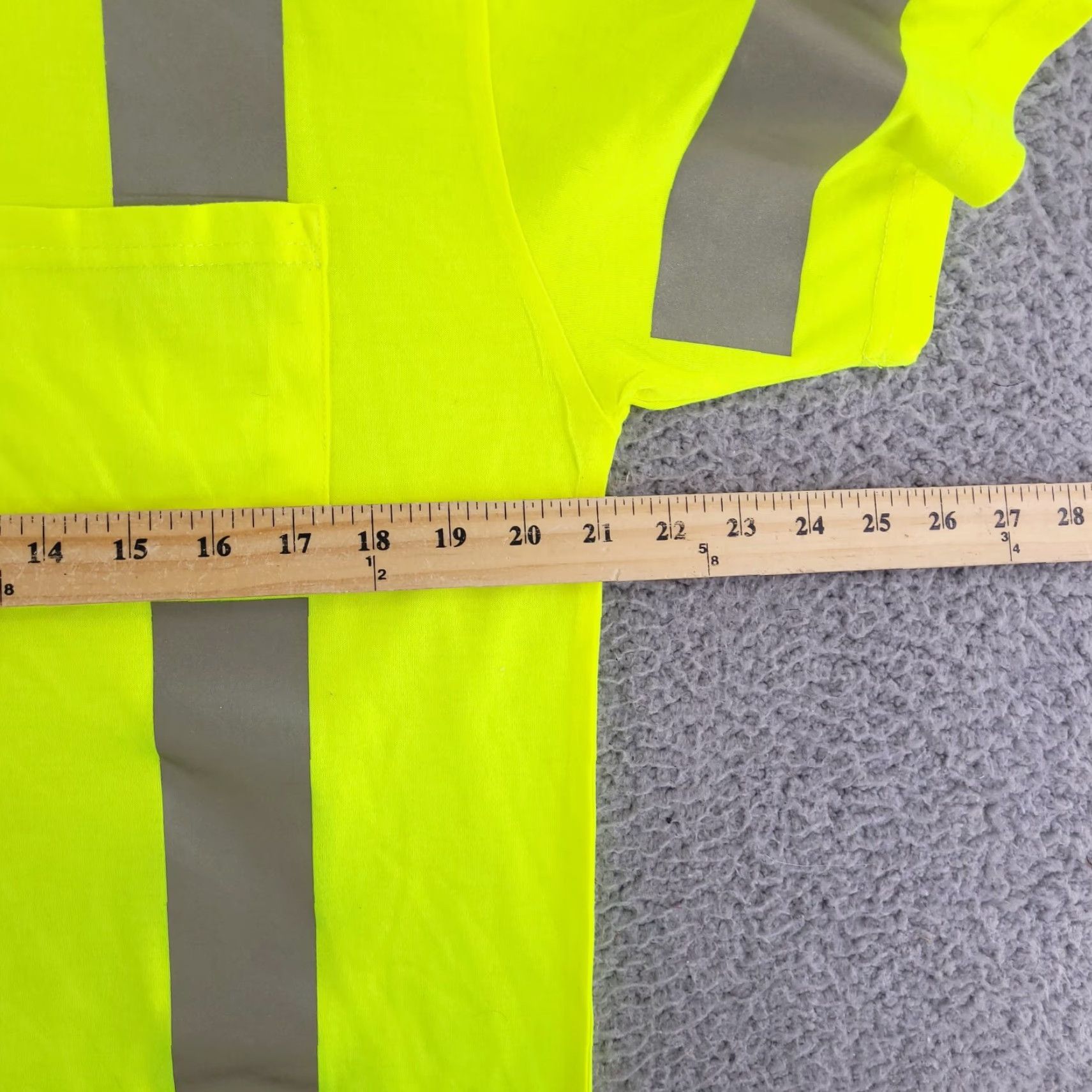 Vintage Radians Shirt Mens Large 3M Scotchlite Yellow Green Safety ANSI R 3 Size US L / EU 52-54 / 3 - 6 Thumbnail