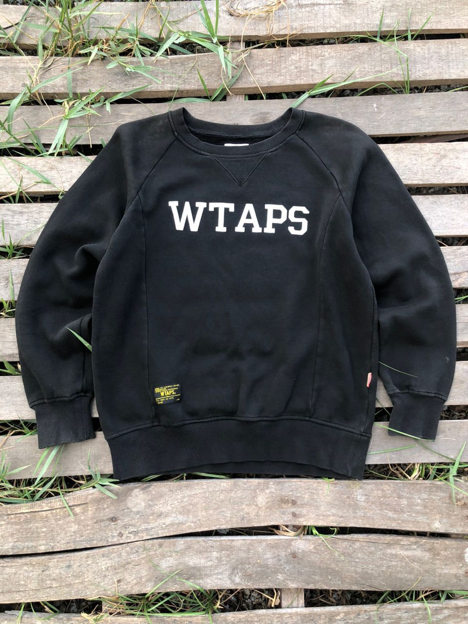 Wtaps Wraps SpellOut Sweatshirt Faded Size US M / EU 48-50 / 2 - 1 Thumbnail