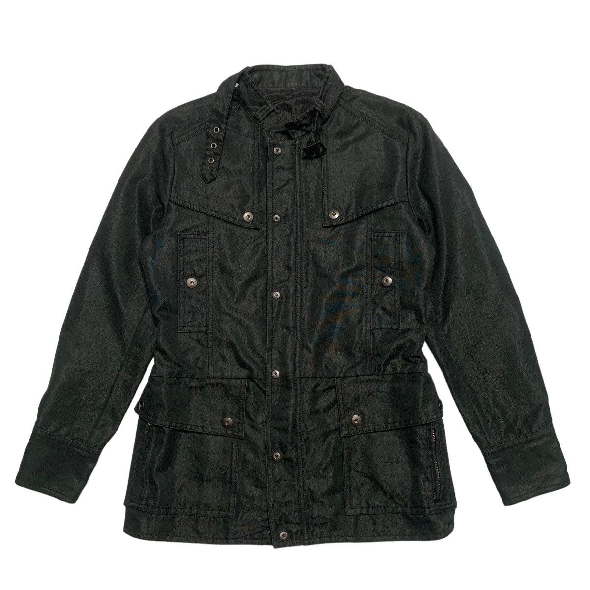 image of 5351 Pour Les Hommes Utility Jacket in Black, Men's (Size Small)