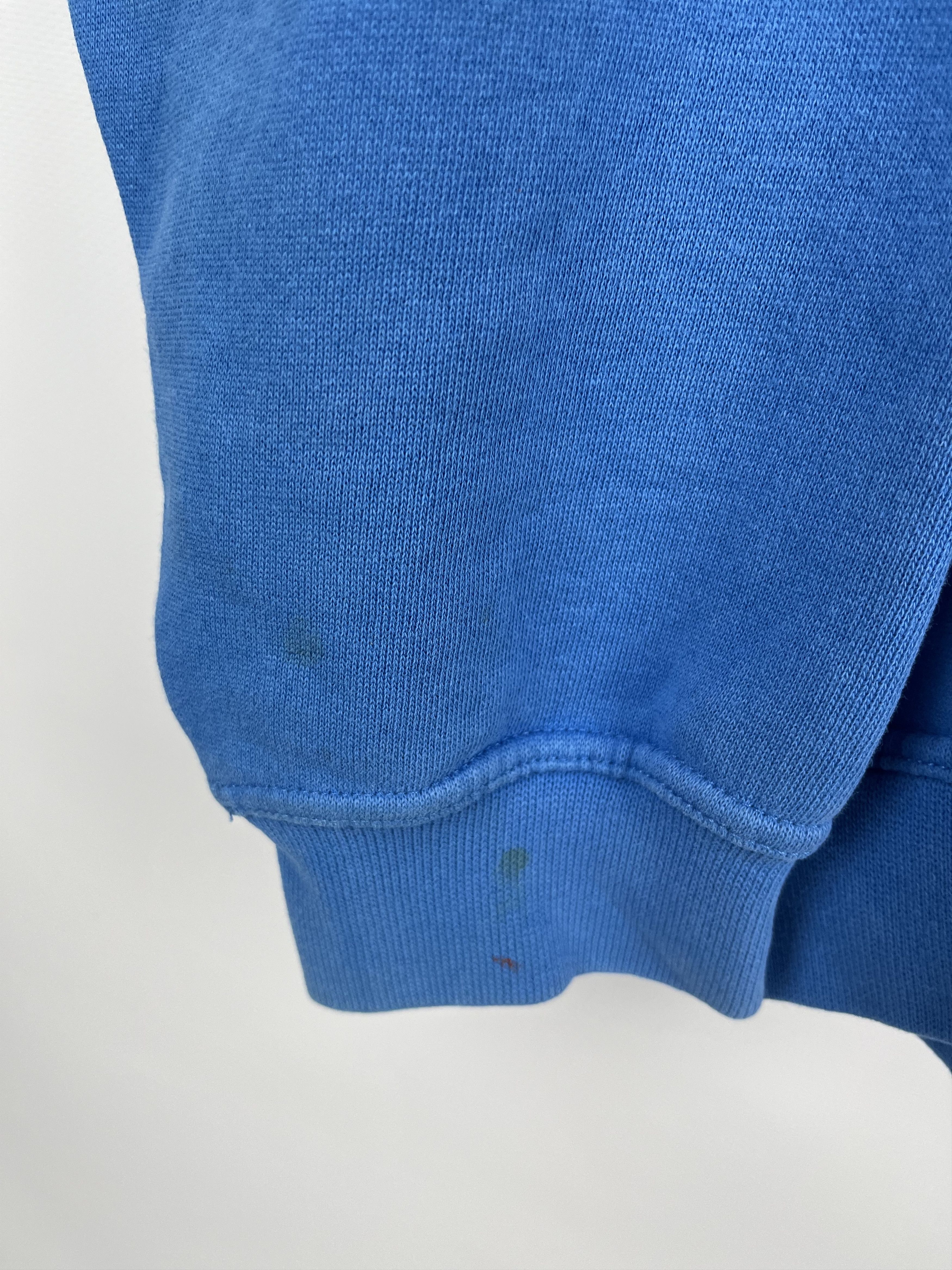 Adidas Adidas Vintage Sweatshirt Big Logo Size Small Blue Size US S / EU 44-46 / 1 - 5 Thumbnail
