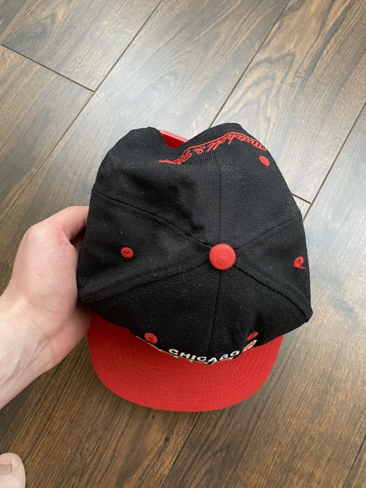 NBA Vintage NBA Chicago Bulls Cap Hat Size ONE SIZE - 4 Thumbnail