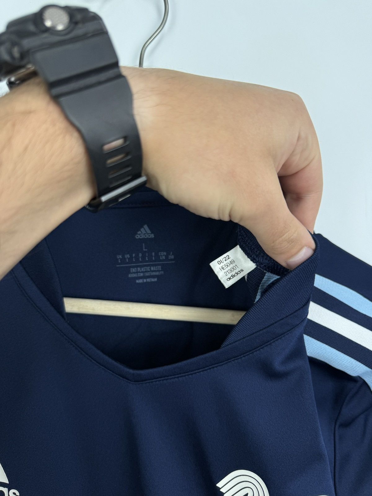 Adidas 🇦🇷 2022 Adidas Messi #10 Argentina Training Football Jersey Size US L / EU 52-54 / 3 - 8 Thumbnail