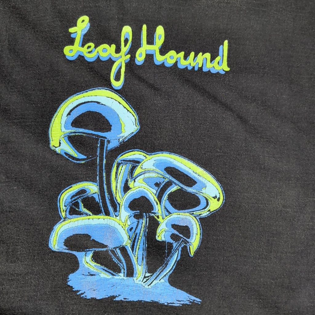 Band Tees × Fruit Of The Loom × Vintage Vintage Leaf Hound Psychedelic Hard Rock Band T-Shirt Size US L / EU 52-54 / 3 - 5 Thumbnail
