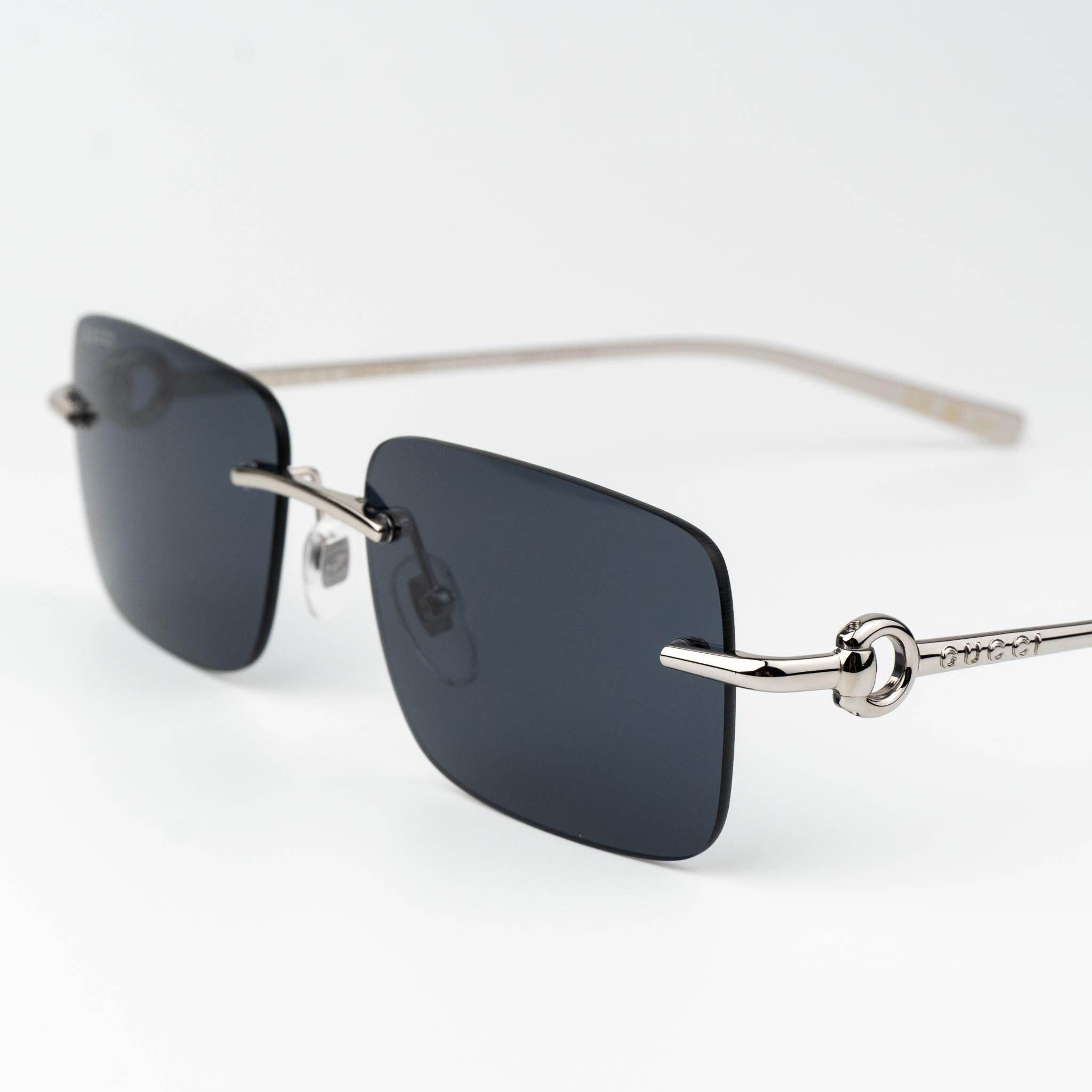 Gucci Gucci Men Sunglasses Rectangle GG1703S 003 BRAND NEW Size ONE SIZE - 6 Thumbnail