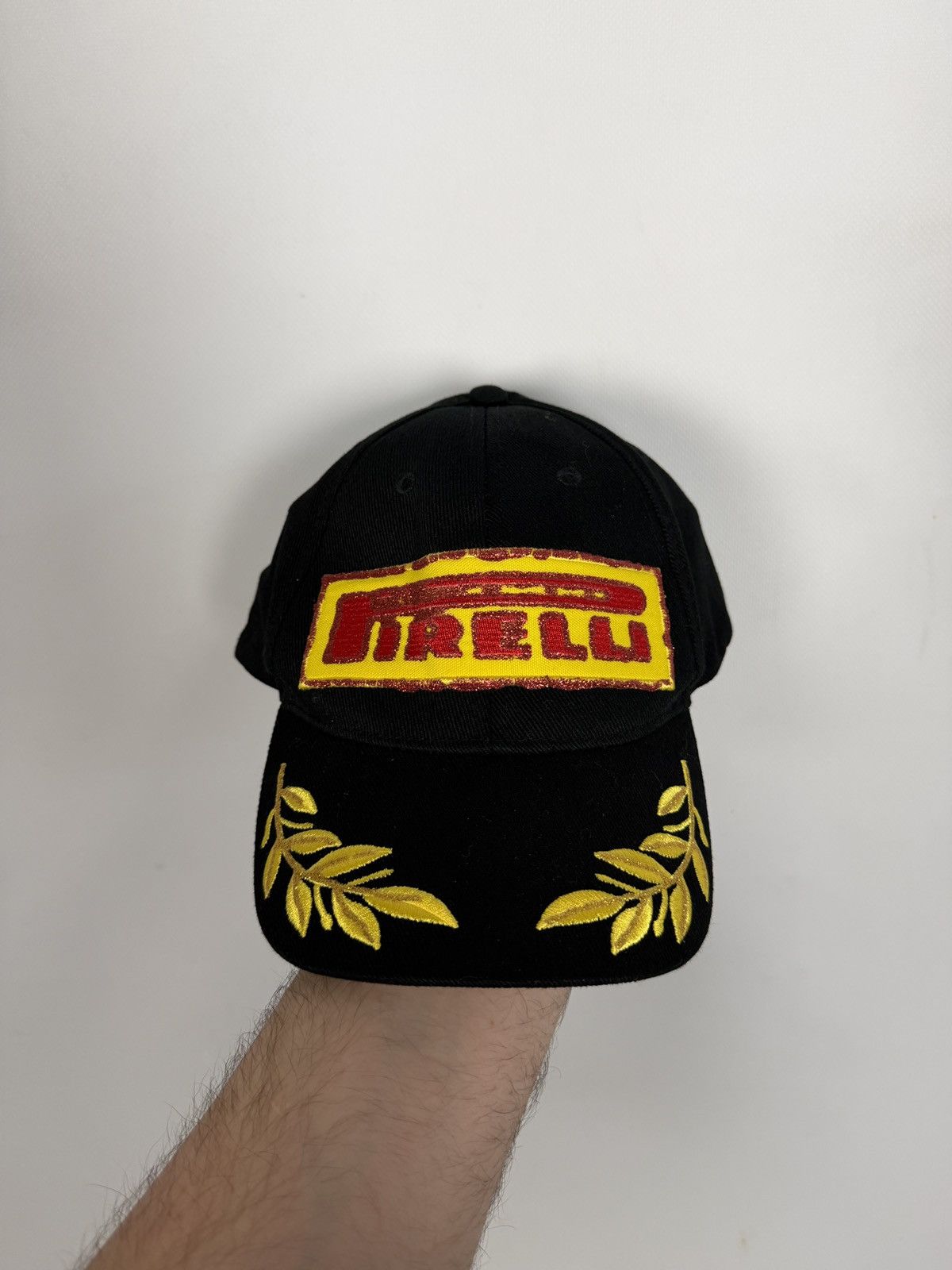 Pirelli Vintage Pirelli Racing Baseball Cap Hat Formula 1 One Size Size ONE SIZE - 2 Thumbnail
