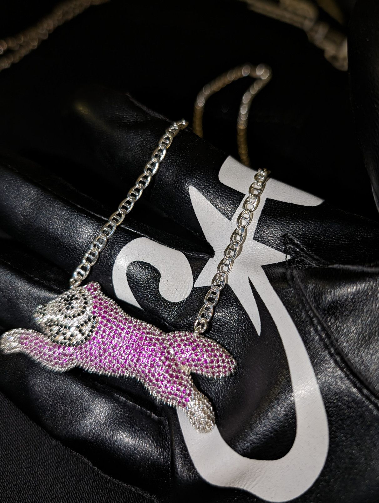 Billionaire Boys Club × Icecream BBC X ICECREAM X GHOST 925Silver Running  Dog Necklace | Grailed