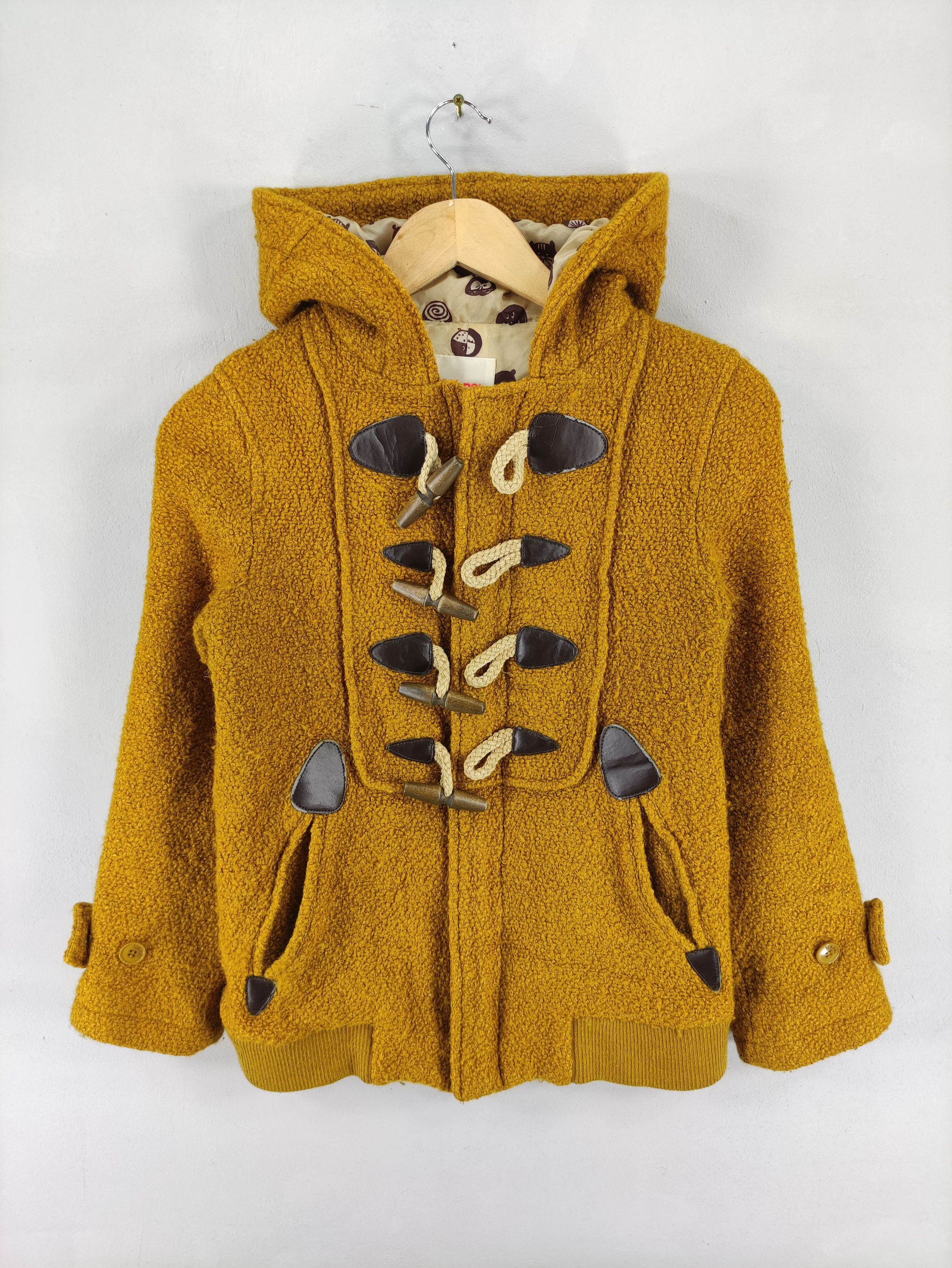 Ne-Net Vintage Ne-net By Issey Miyake Duffel Hoodie Zipper Jacket Size US XXS / EU 40 - 1 Thumbnail