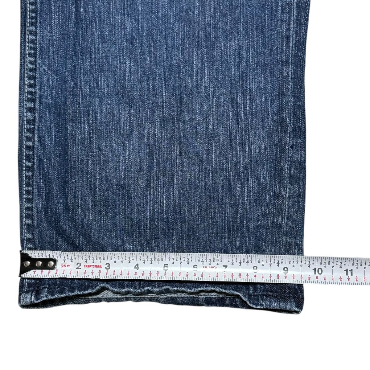 Akademiks Akademiks Baggy Green Embroidered Y2K Jeans Men’s 36x31.5 Size US 36 / EU 52 - 15 Thumbnail