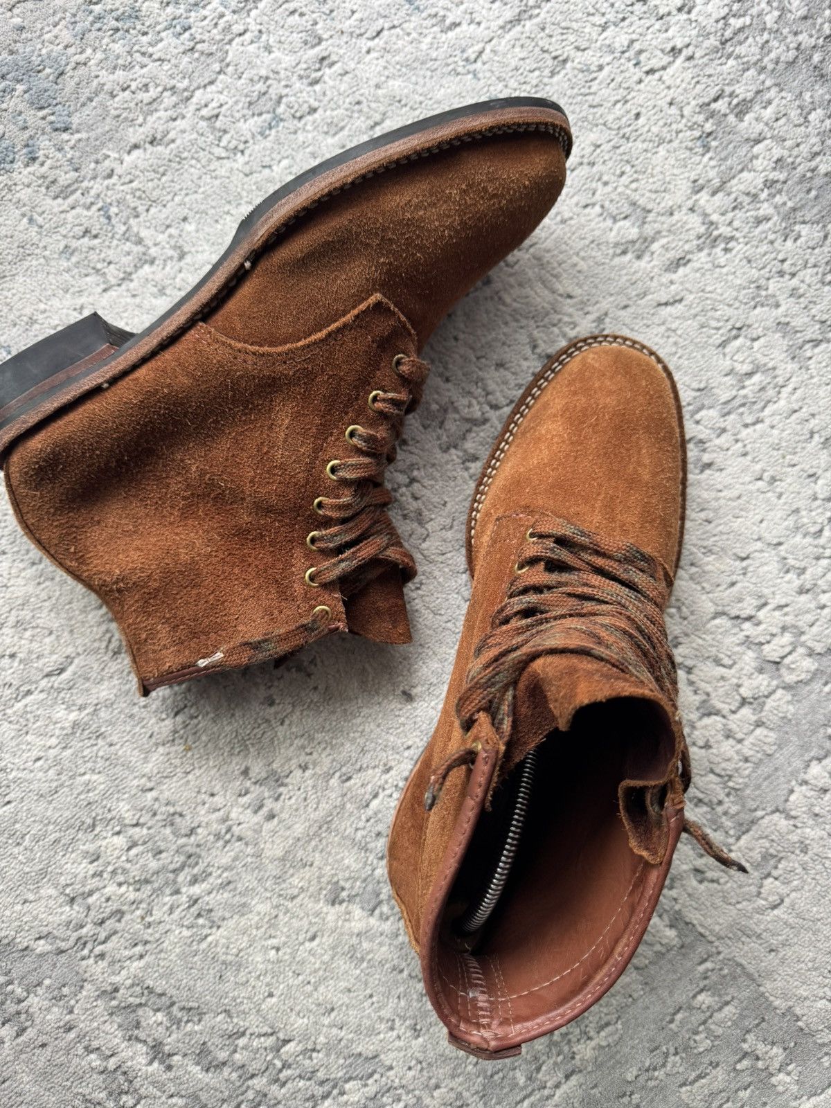 WESCO Wesco X Iron Heart Jonhannes Suede Brown Boots Size 10D Size US 11 / EU 44 - 18 Thumbnail