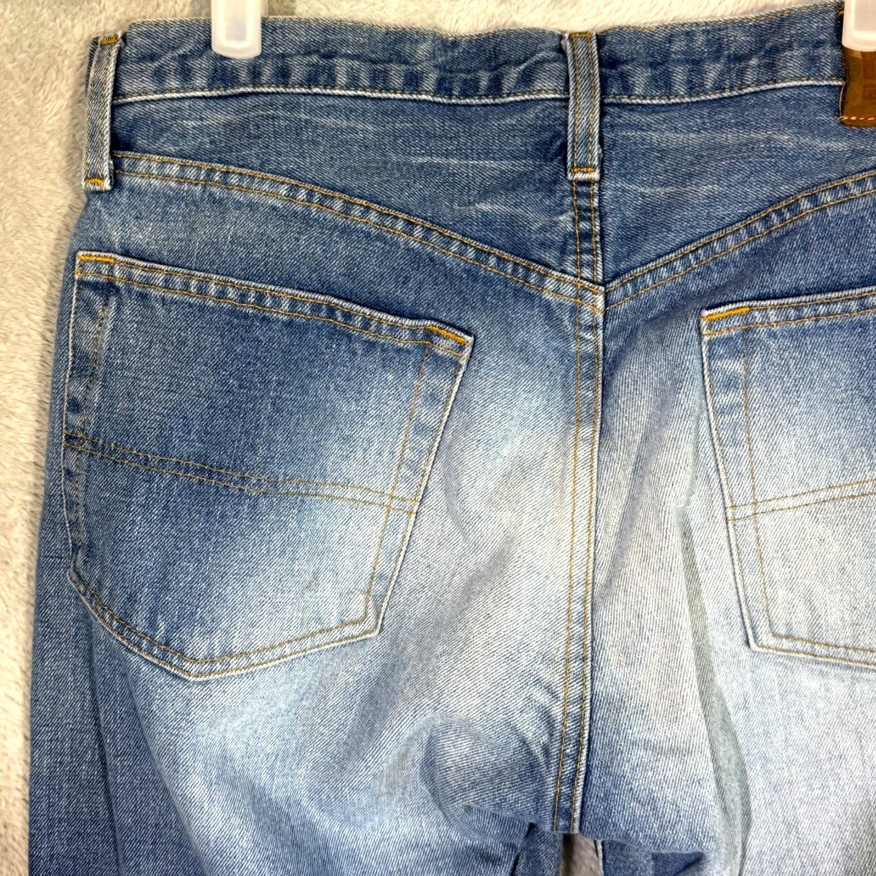 Polo Ralph Lauren VINTAGE Ralph Lauren Jeans Men’s 32x32 Denim 100% Cotton Mid-Rise Straight Leg Jeans Mens Size US 32 / EU 48 - 6 Thumbnail