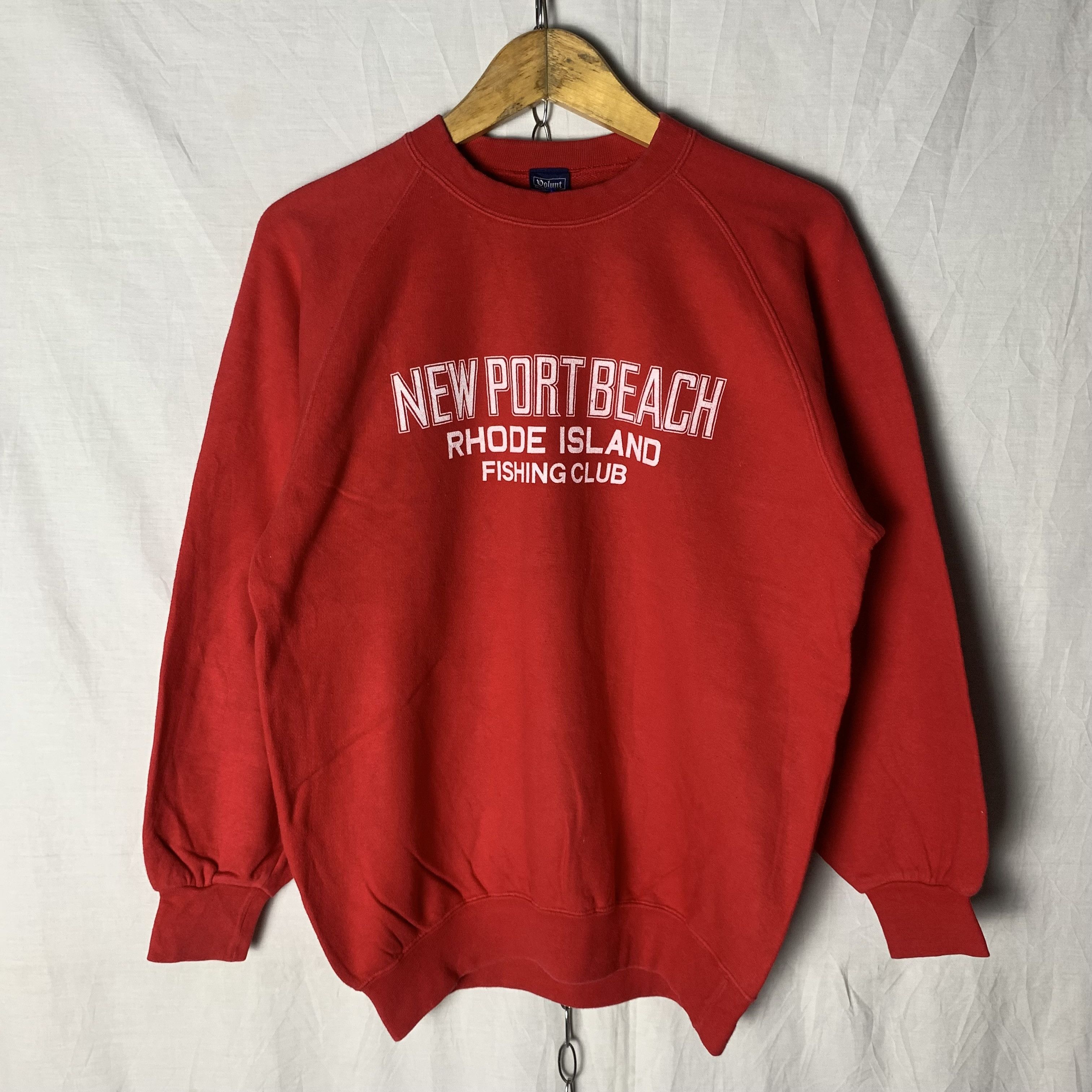Vintage Vintage New Port Beach Fishing Club Sweatshirt Crewneck Size US M / EU 48-50 / 2 - 1 Thumbnail