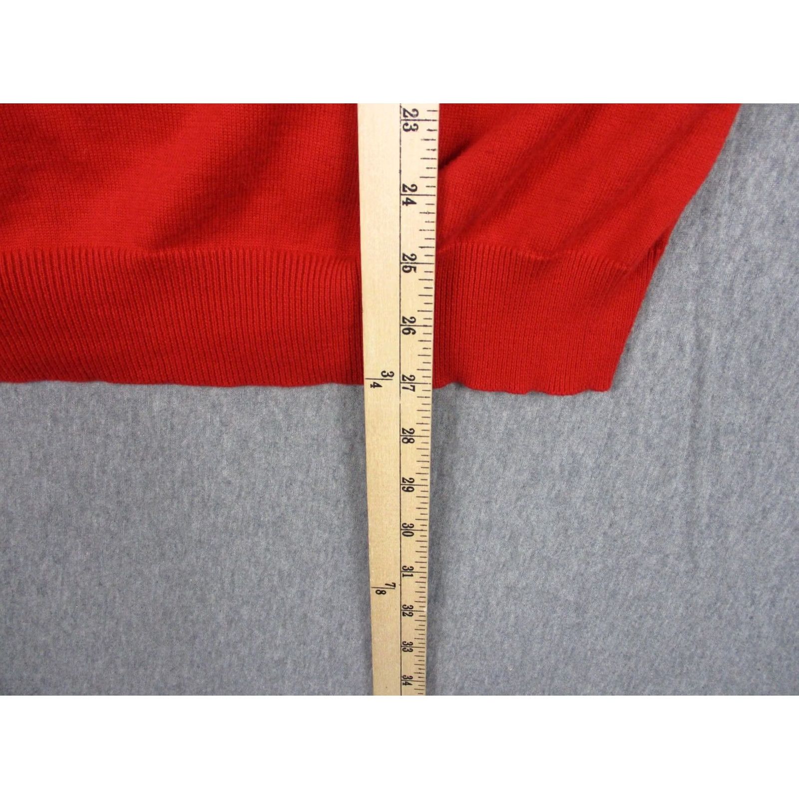 Polo Ralph Lauren Polo Golf Ralph Lauren Sweater Vest Mens XL Red V Neck Cotton Shoal Creek Size US XL / EU 56 / 4 - 7 Thumbnail