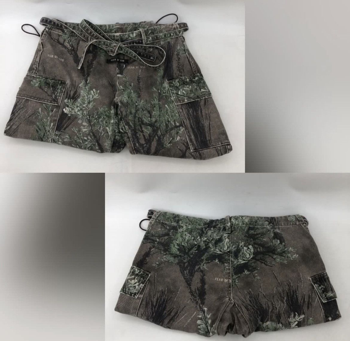 Fear of God Fear of God Grey Prairie Ghost Camo Jujitsu Pants Size US 28 / EU 44 - 3 Thumbnail
