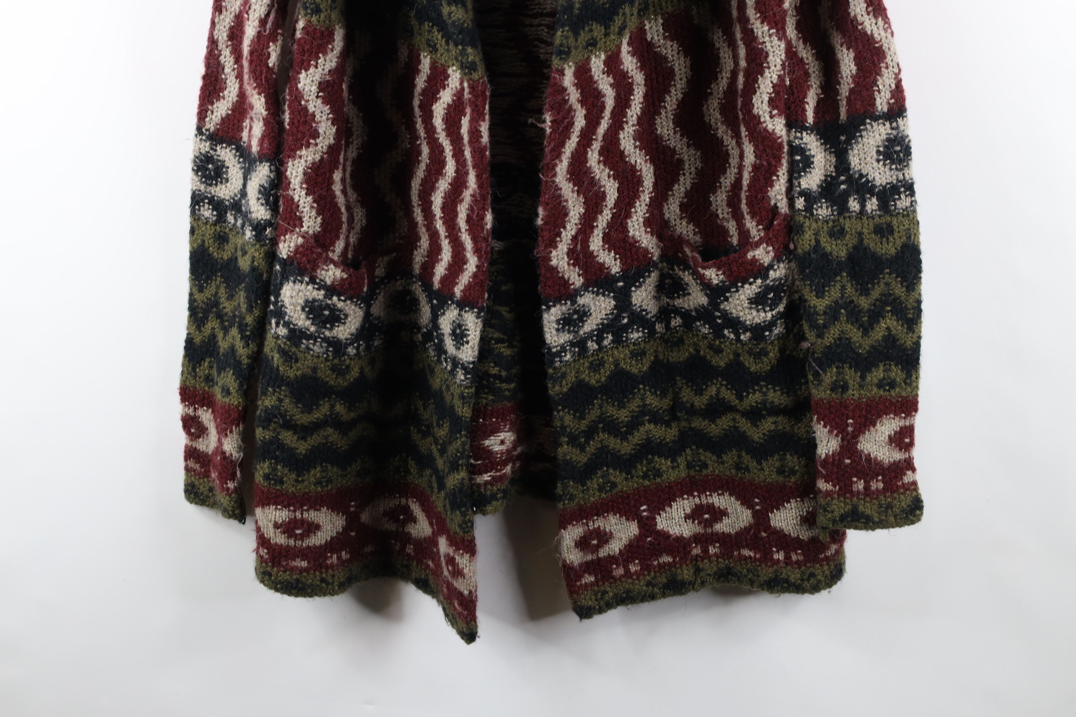 Abercrombie & Fitch × Vintage Vintage Y2K Babydoll Abercrombie & Fitch Hooded Knit Sweater Size S / US 4 / IT 40 - 3 Thumbnail