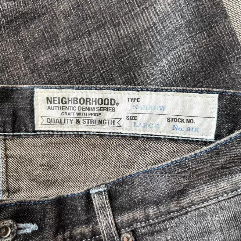 Neighborhood Neighborhood size L Basic Washed Denim Jeans Size US 27 - 8 Thumbnail