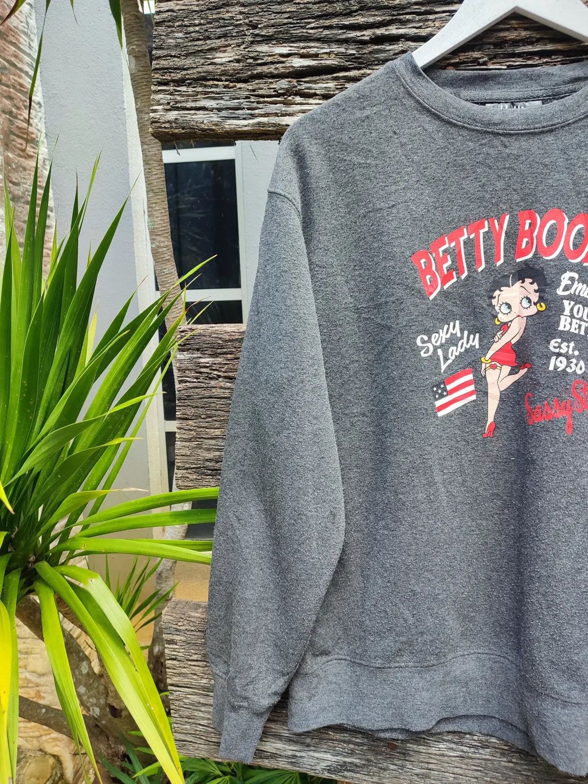 Japanese Brand Betty Boop Graphic Sweatshirt – Japan Exclusive Print (2021) Size US M / EU 48-50 / 2 - 2 Thumbnail
