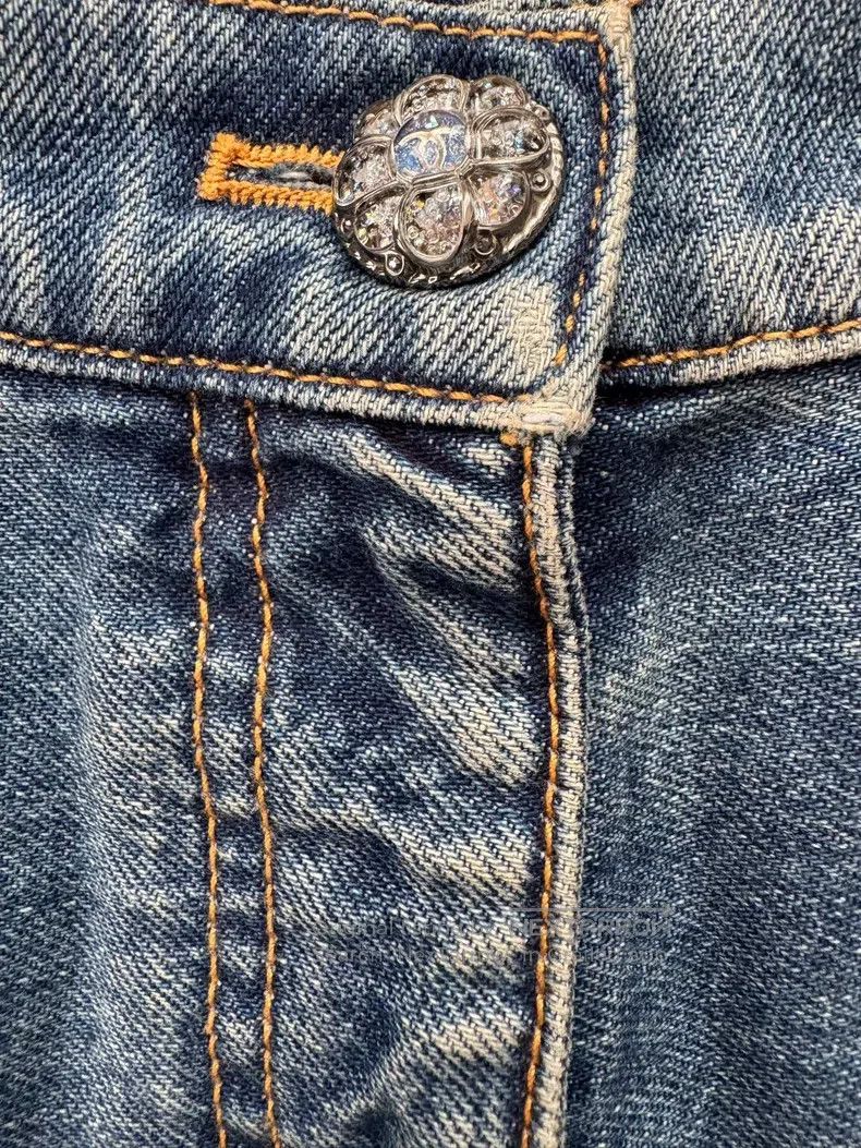 Chanel Chanel Waist double c logo jeans Size 24" / US 00 / IT 34 - 4 Thumbnail