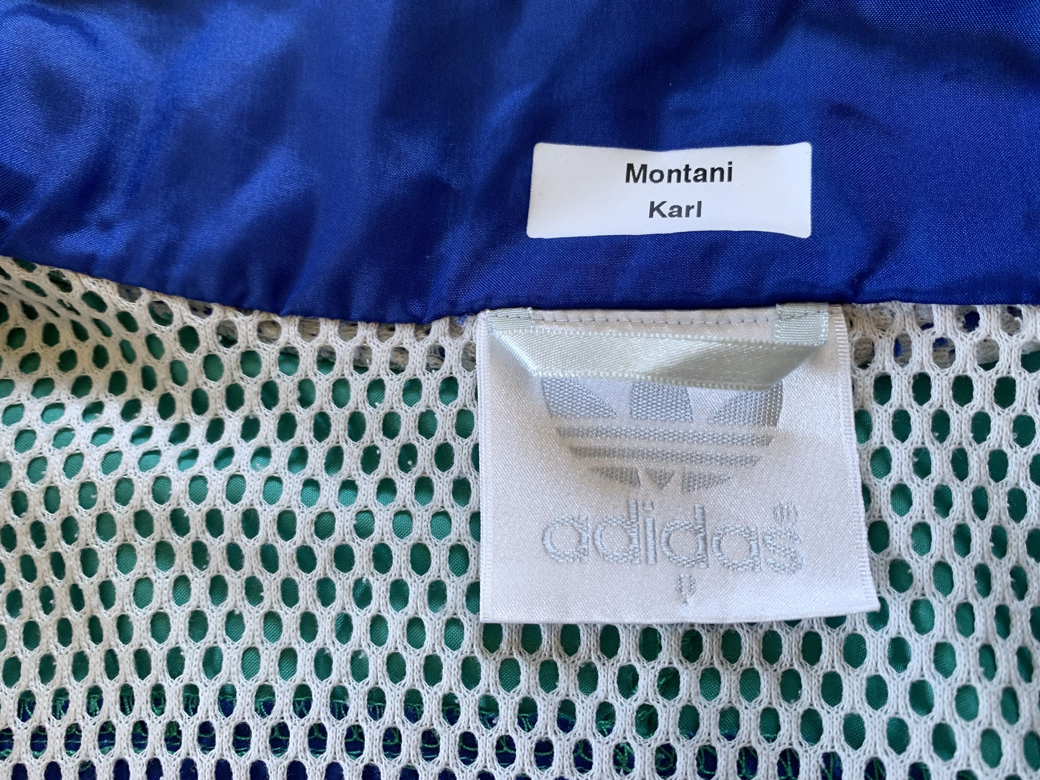 Adidas × Vintage Vintage Adidas Olympic Nylon Zip Truck Jacket Size US L / EU 52-54 / 3 - 7 Thumbnail