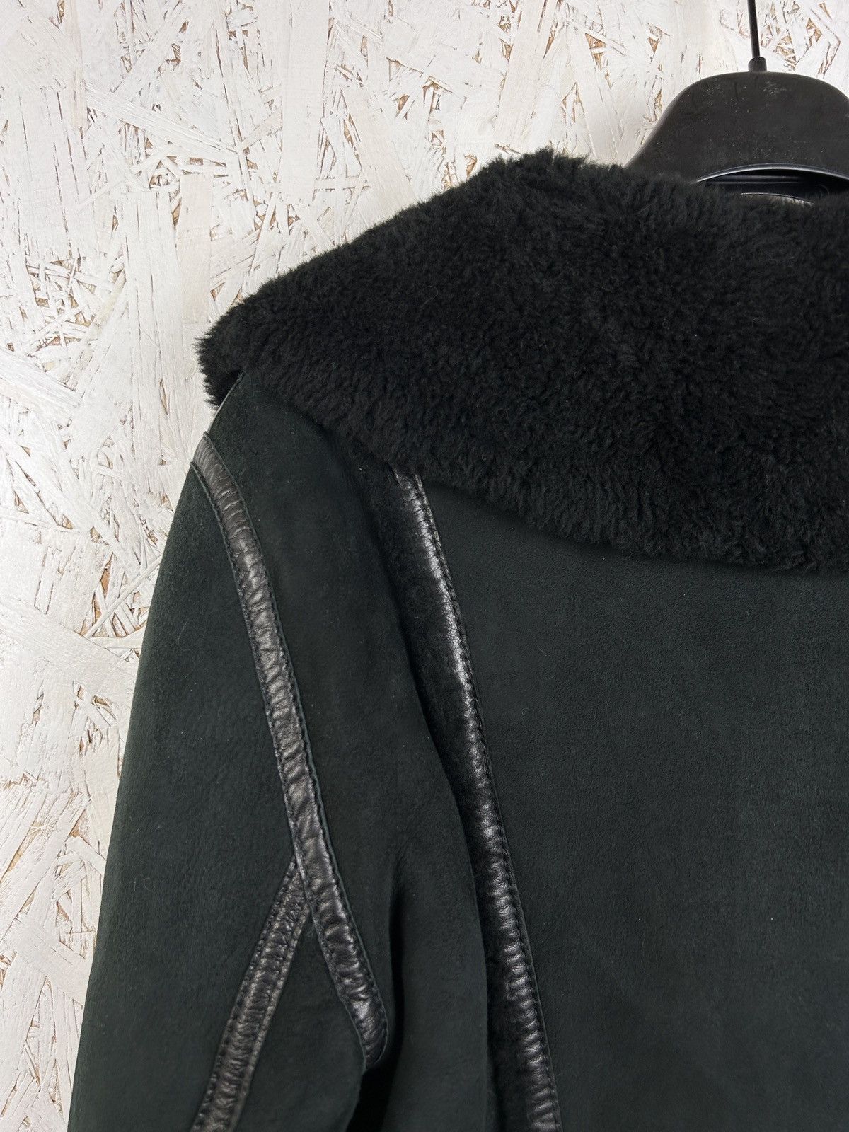 Balenciaga Balenciaga Lambskin Shearling Leather Sherpa Jacket Size XL / US 12-14 / IT 48-50 - 8 Thumbnail