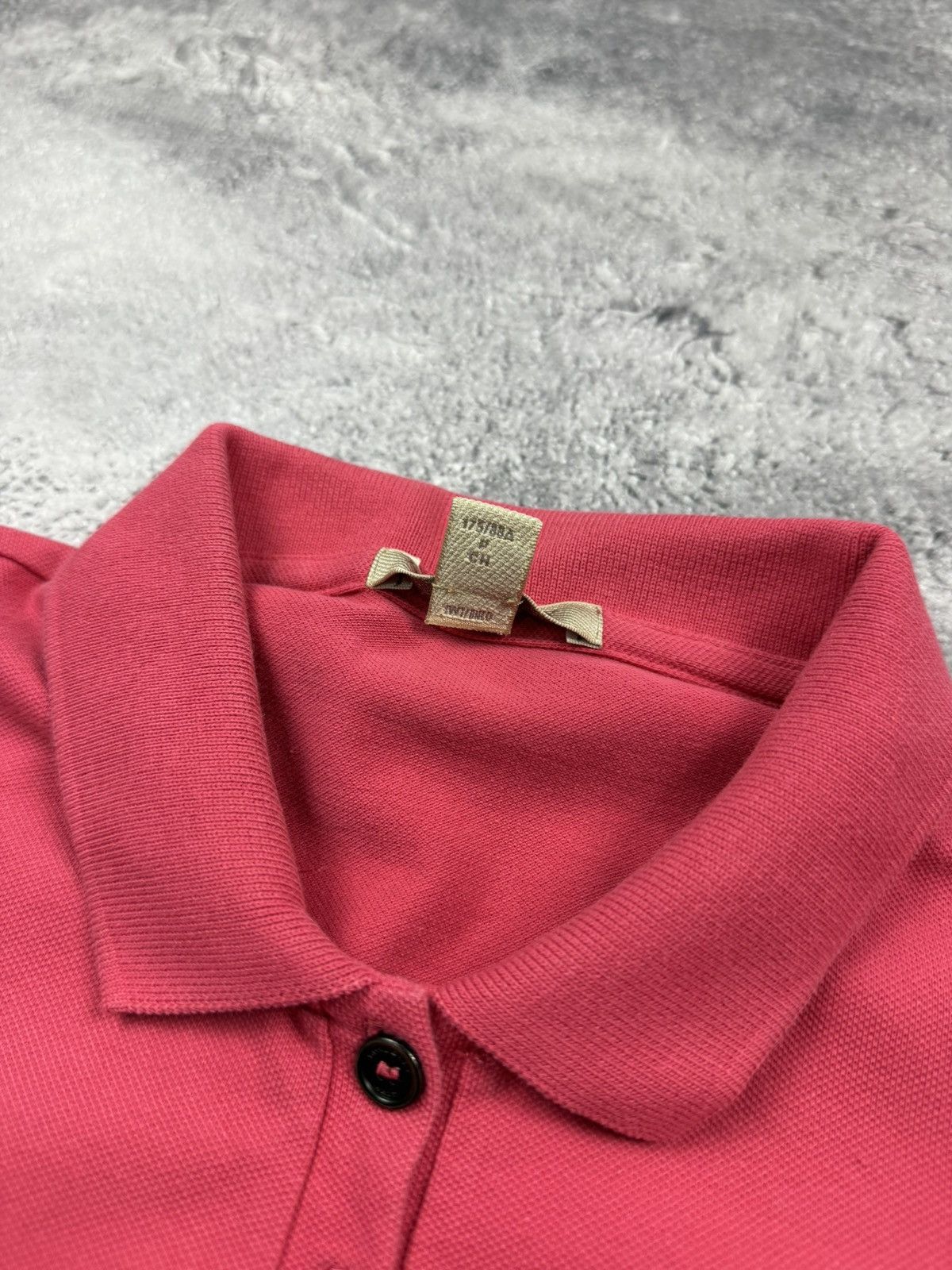 Burberry Burberry Brit Nova Check Pink Polo T-Shirt Y2K Tee Luxury Size S / US 4 / IT 40 - 14 Thumbnail