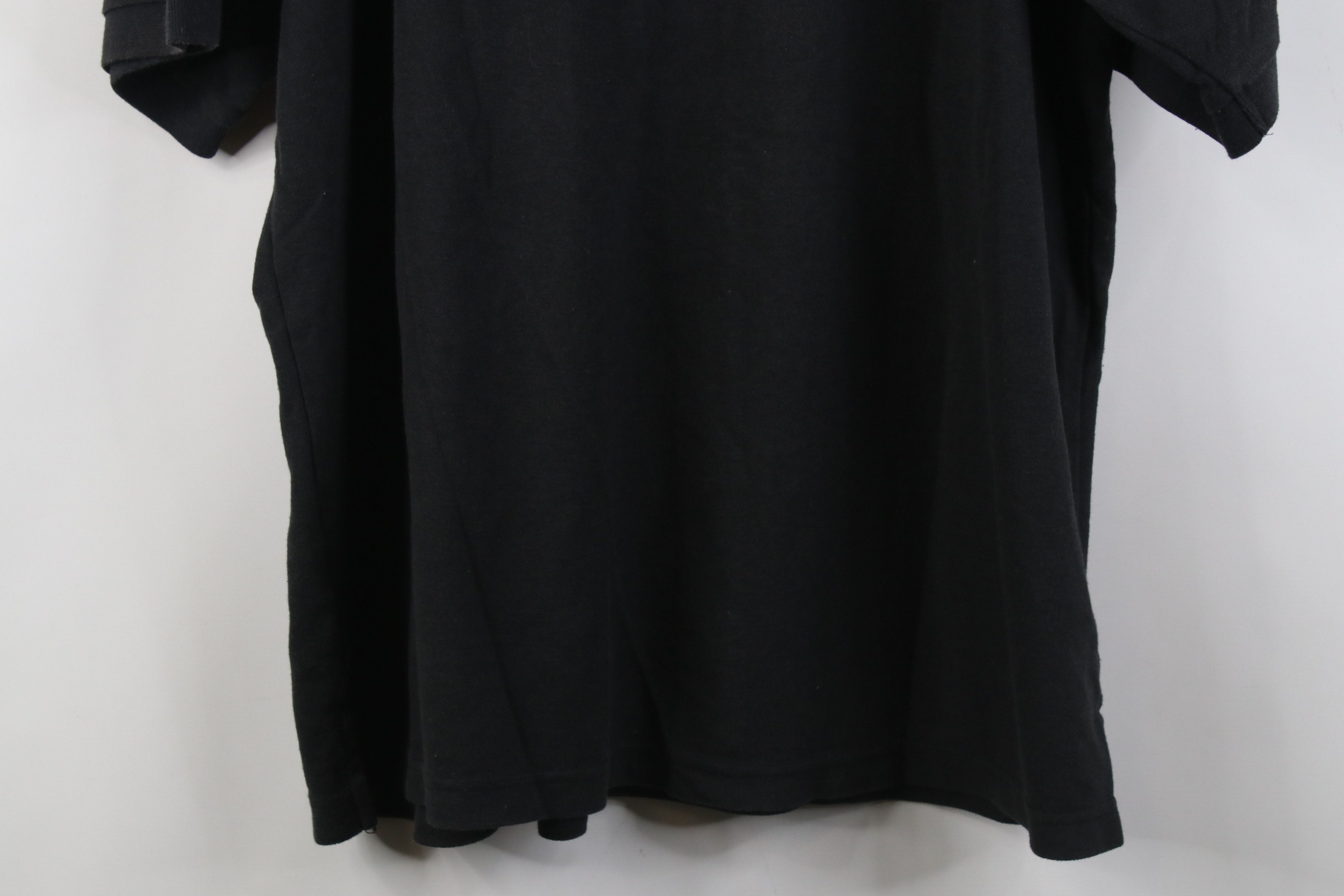 Vintage Vintage Yokohama OTR Tires Racing Knit Polo Shirt Black Size US XL / EU 56 / 4 - 14 Thumbnail