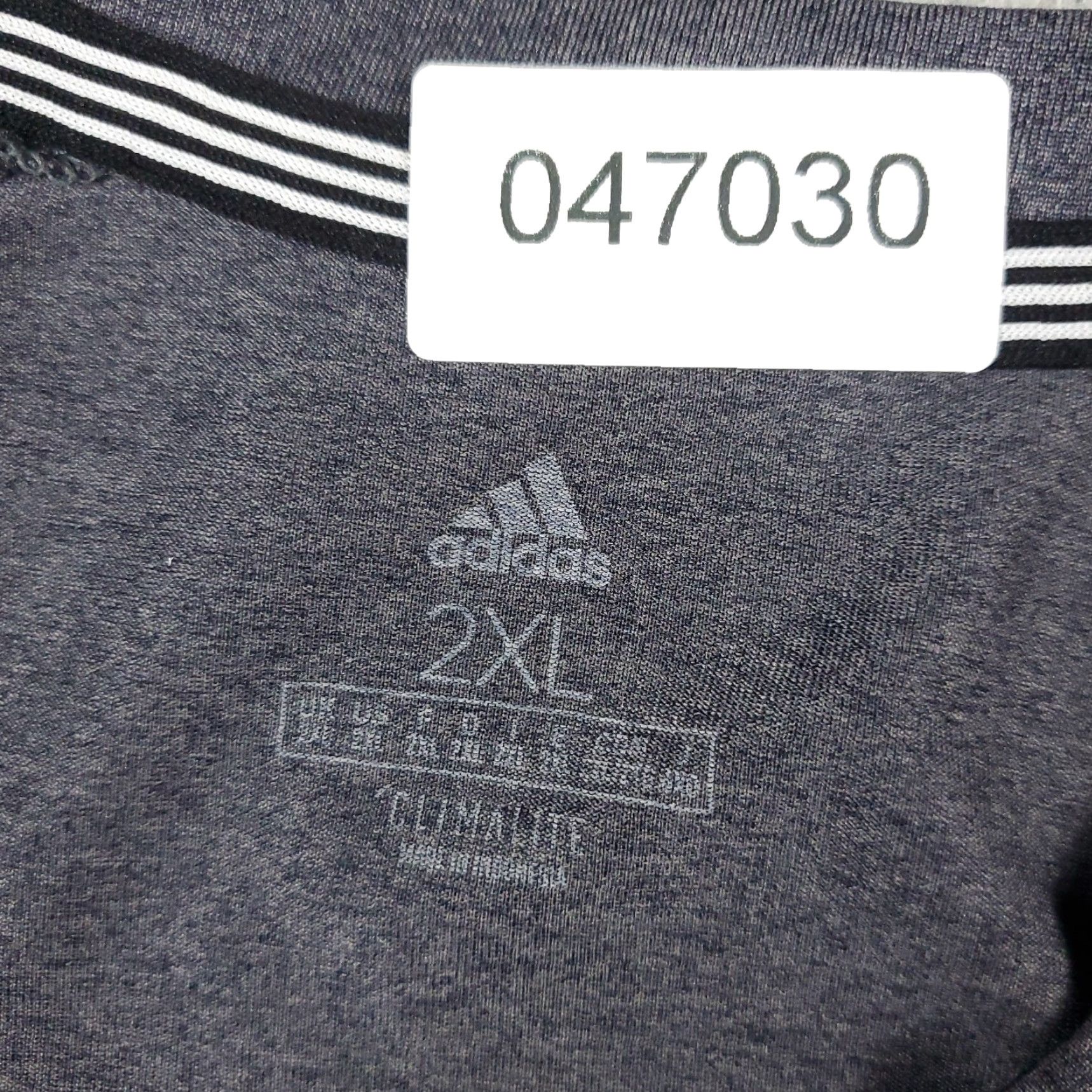 Adidas Adidas T Shirt Mens Size 2XL Gray Active Work Out Short Sleeve Size US XXL / EU 58 / 5 - 8 Thumbnail
