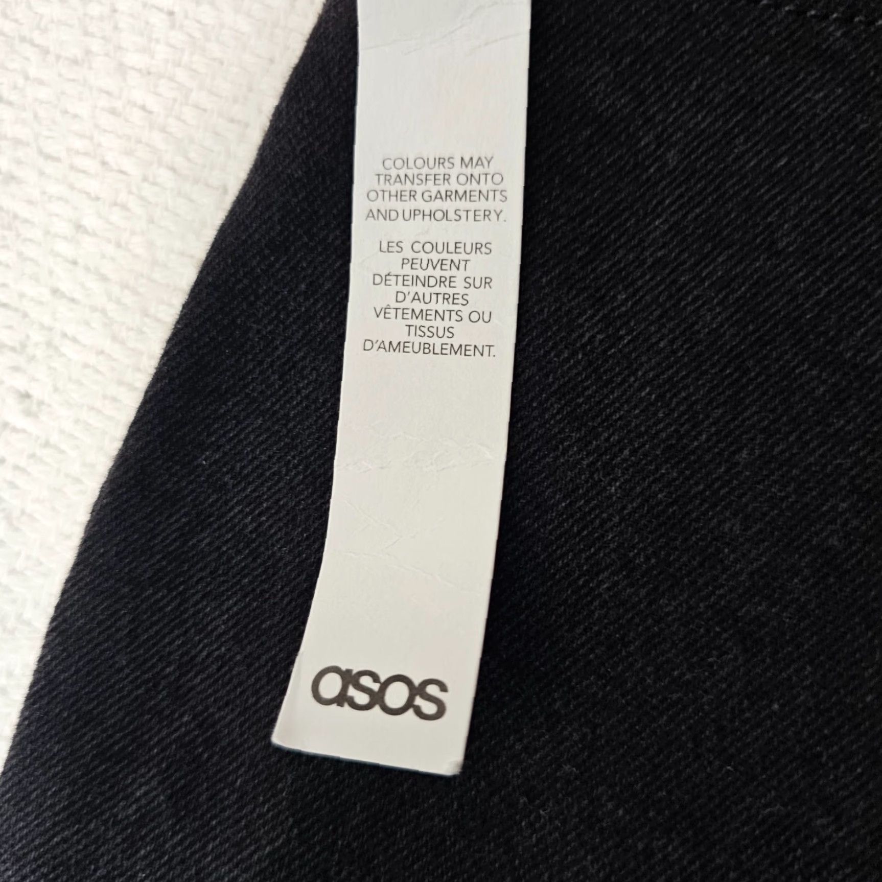 Asos ASOS Maternity Black Flare Jeans Women’s Size 6 Stretch Sides Comfy Size 28" / US 6 / IT 42 - 5 Thumbnail
