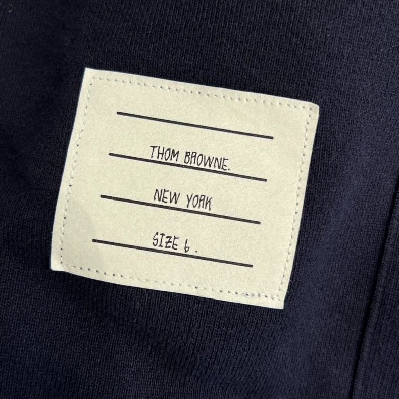 Thom Browne Thom Browne size6 Dark blue hoodie Size US XXL / EU 58 / 5 - 5 Thumbnail