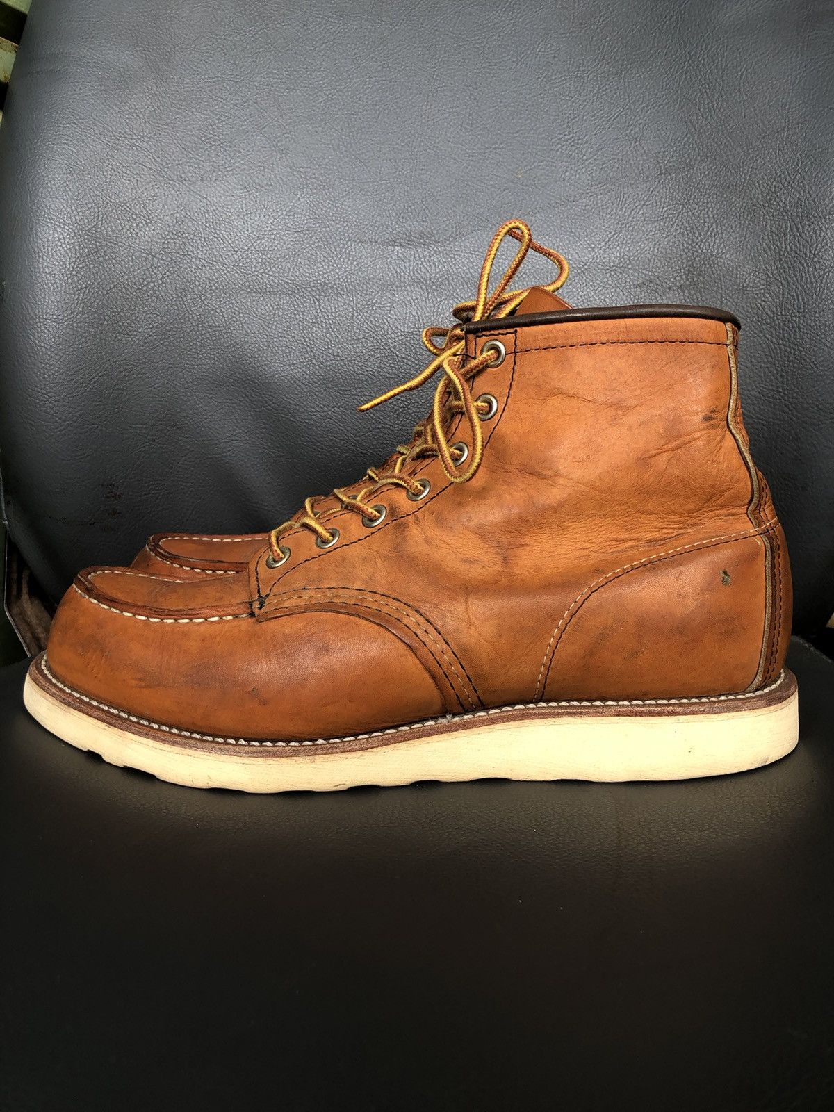 Red Wing Red Wing 875 Moc Toe Men’s Boots Size US8.5 UK7.5 Made In 🇺🇸 Size US 8.5 / EU 41-42 - 4 Thumbnail