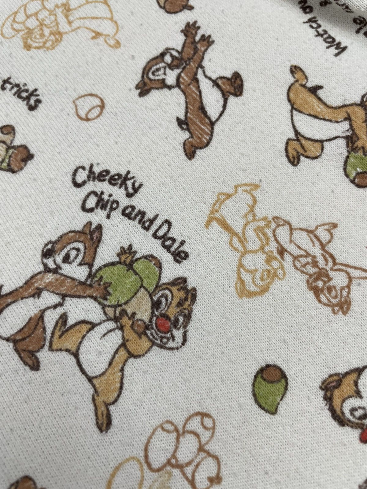 Disney Disney Chipmunk Chip & Dale Cartoon Hoodie Size US M / EU 48-50 / 2 - 14 Thumbnail